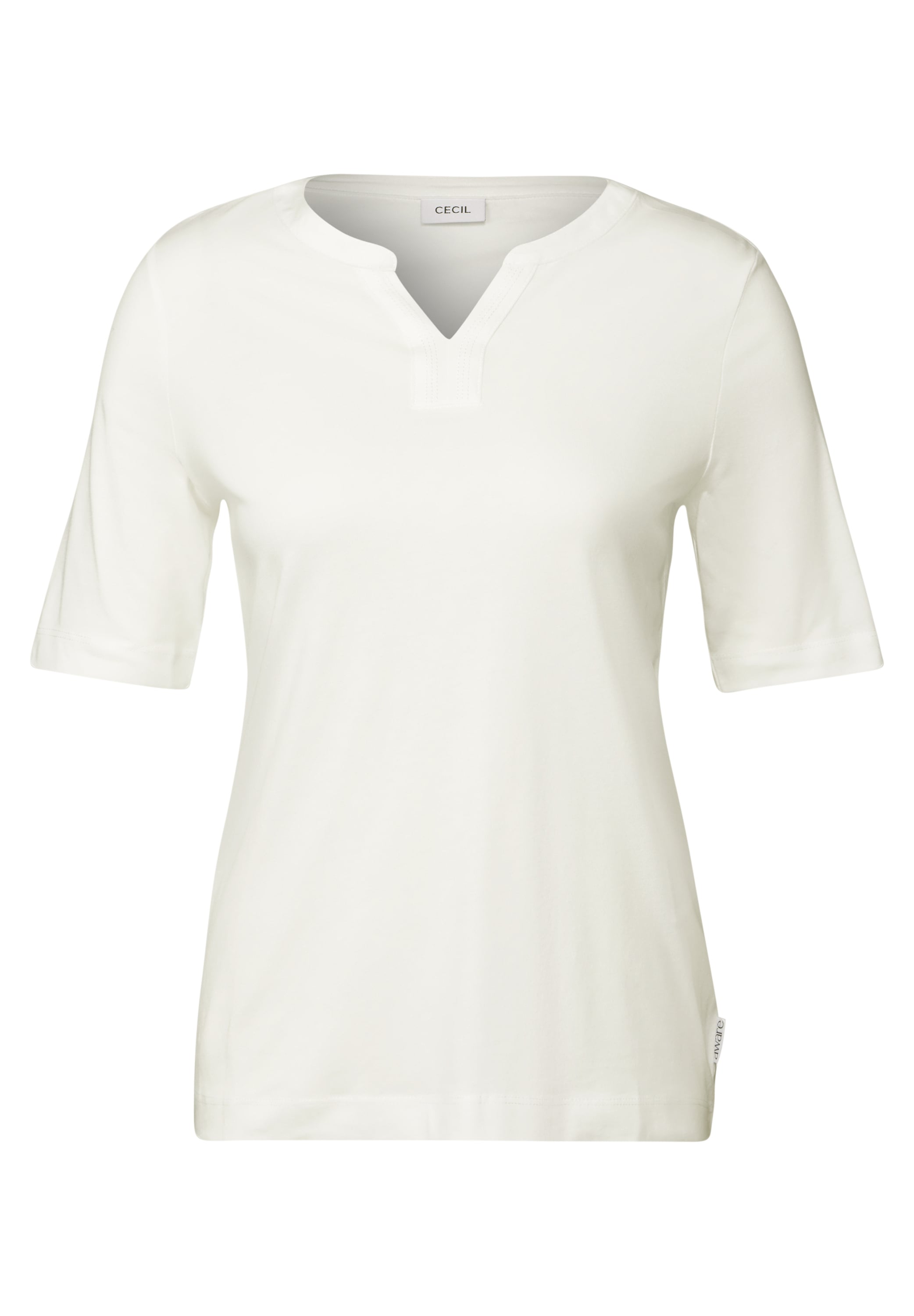 Cecil T-Shirt, im soften Baumwoll-Mix
