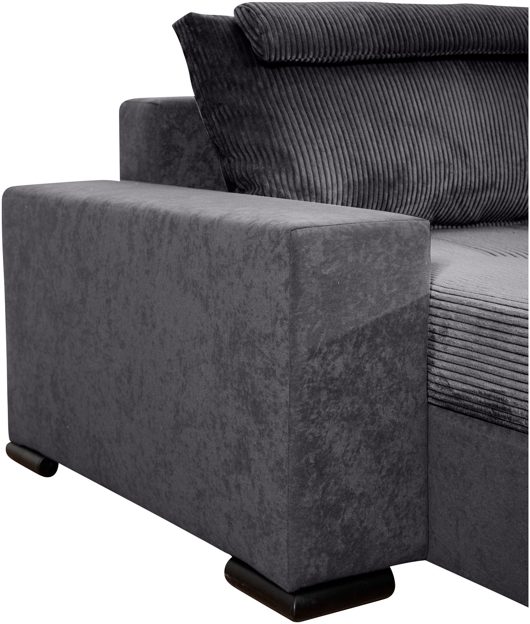 COLLECTION AB Wohnlandschaft »XXXL-Josy Relax U-Form Breite 352 cm, mit 2 gleich großen Recamieren«, inkl. Bettfunktion, Bettkasten, mit 4 Rückenkissen in zwei Größen