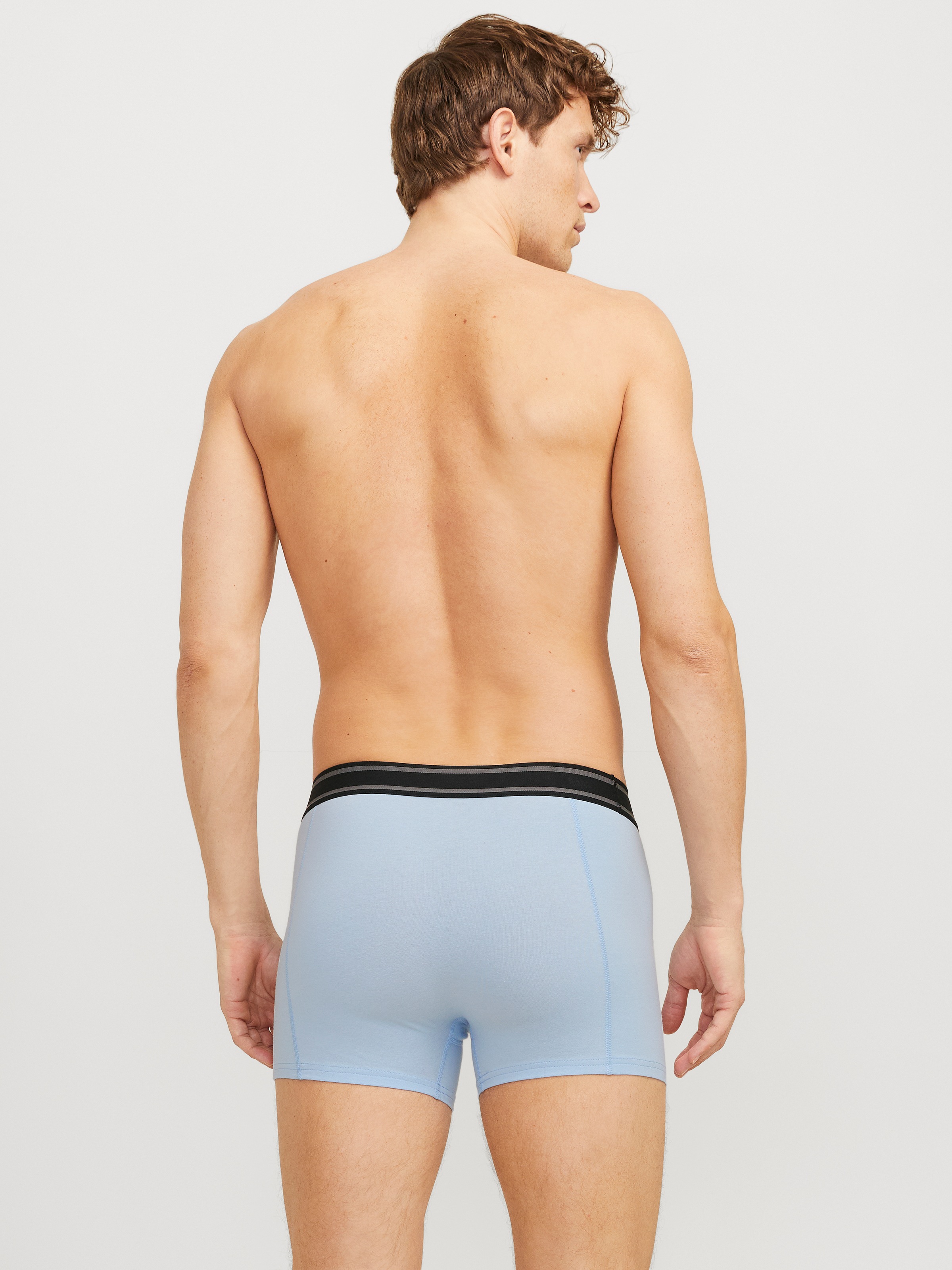 Jack & Jones Trunk »JACAIDEN SOLID TRUNKS 3 PACK SN«, (3 St.), mit Logo Schriftzug