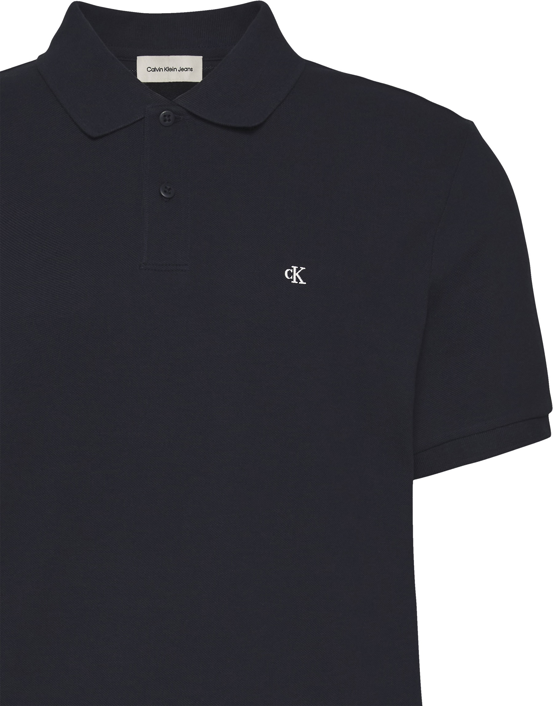 Calvin Klein Jeans Poloshirt »SS CASUAL PIQUE CLASSIC POLO«, Mit Rundhalsausschnitt
