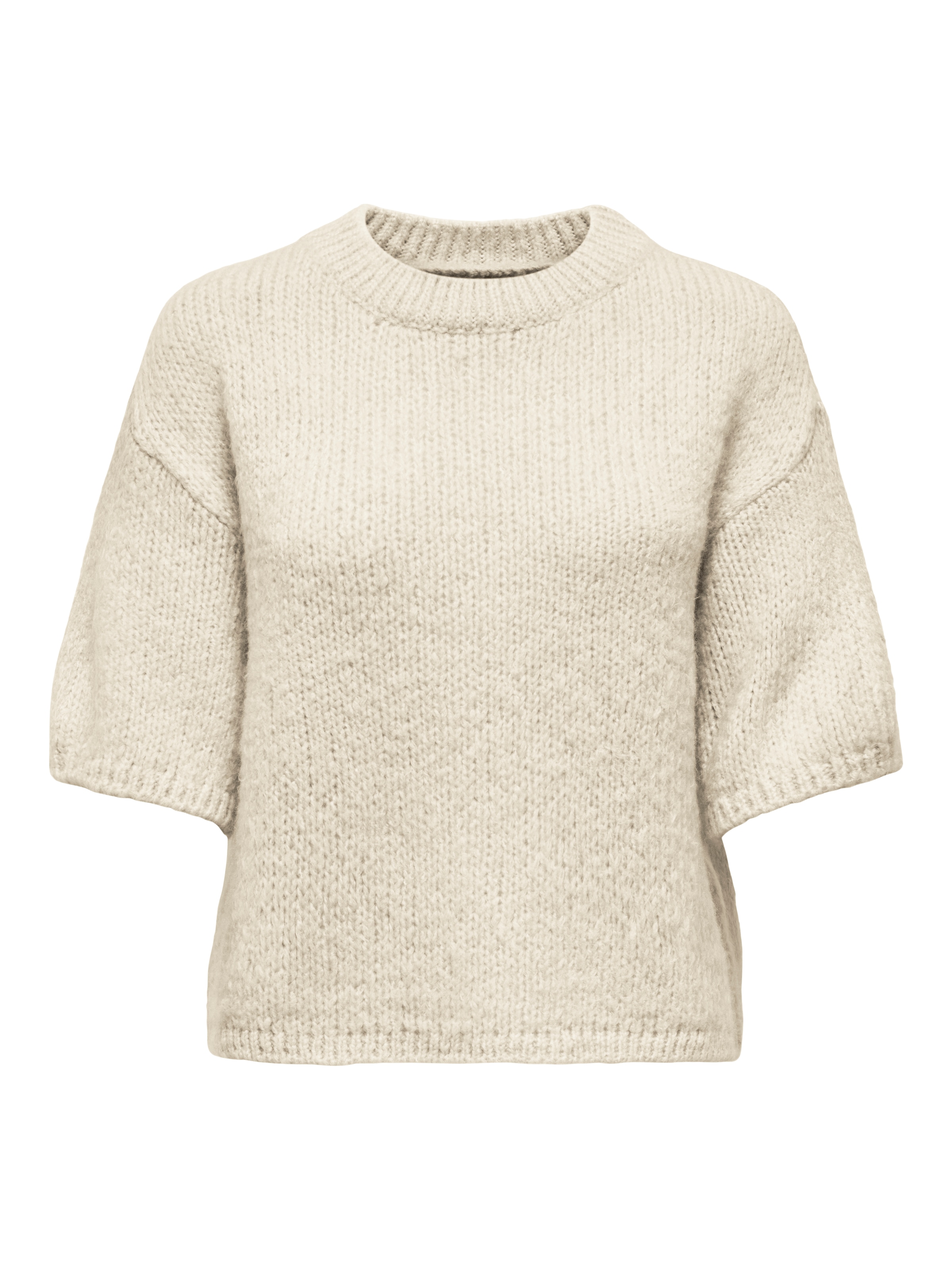 JDY Strickpullover »JDYLINEA S/S PULLOVER O-NECK KNT NOOS« Kunstfaser, Knit Fit