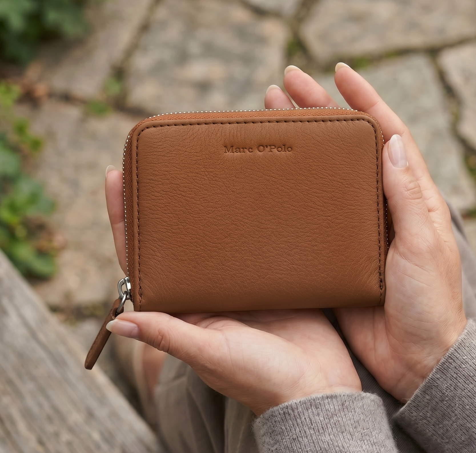 Marc O'Polo Accessories Geldbörse Geldbeutel, Money Pocket, Portemonnaie mit Logoschriftzug