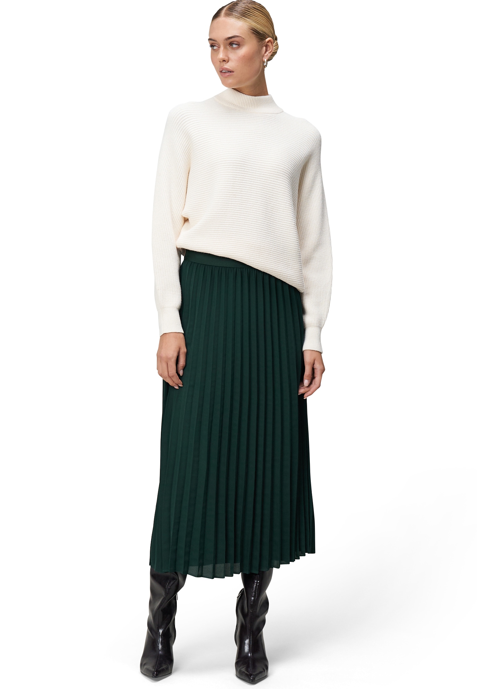 Zero Strickpullover »zero Damen Pullover mit Strukturmuster«, (1 tlg.), Plain/ohne Details