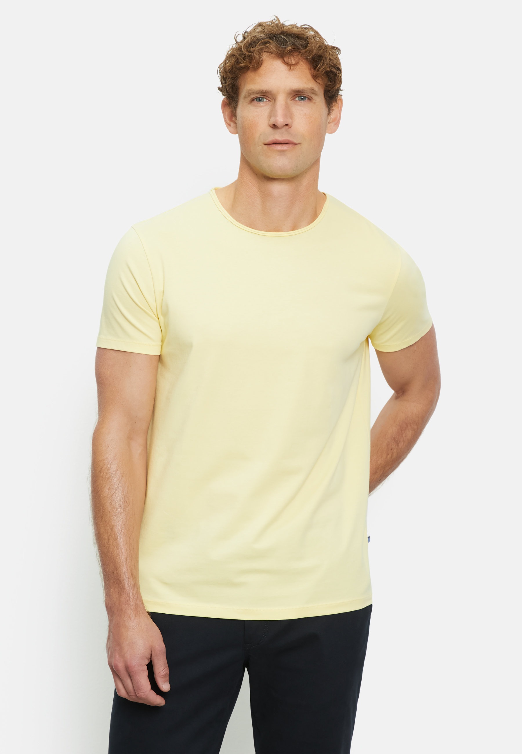 OLYMP T-Shirt "OLYMP Casual Wirk, T-Shirt"