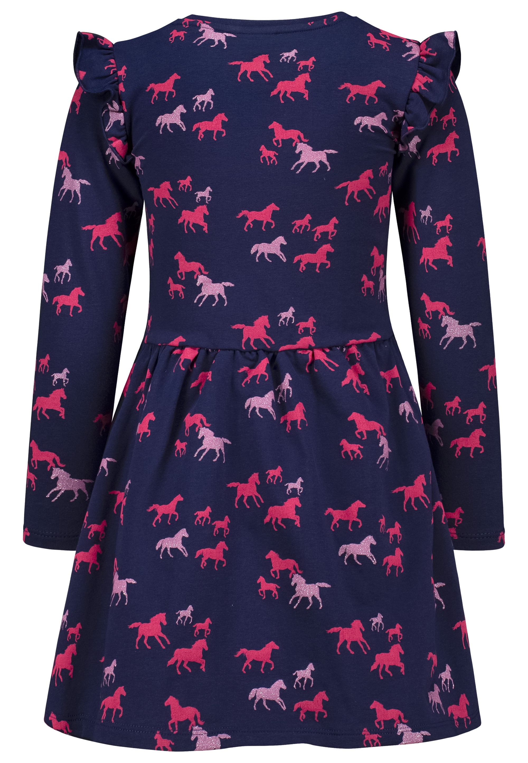 SALT AND PEPPER Jerseykleid »AOP Glitter Horse«, mit glitzerndem Pferdeprint