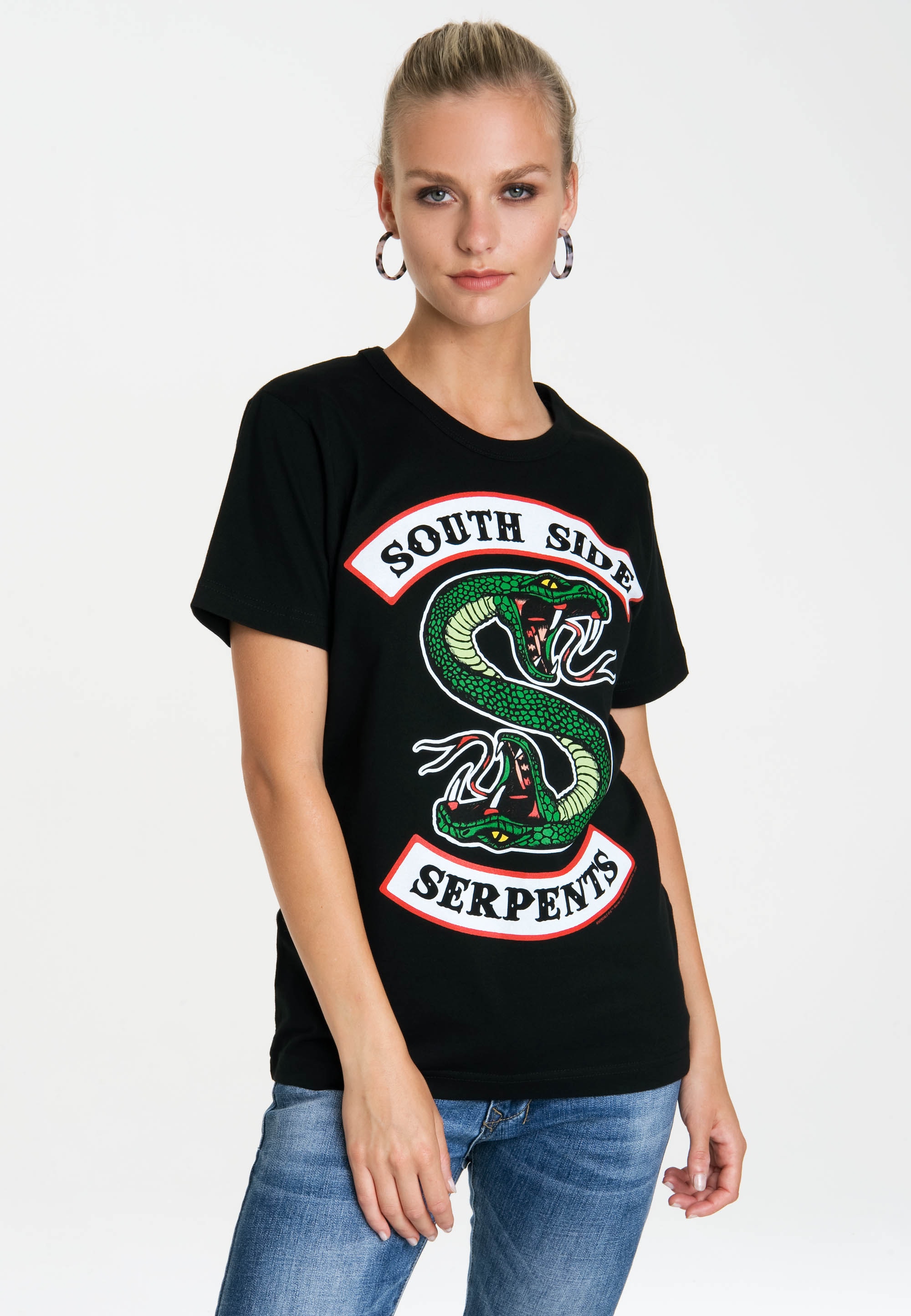 LOGOSHIRT T-Shirt "South Side Serpents", mit Riverdale-Frontprint günstig online kaufen