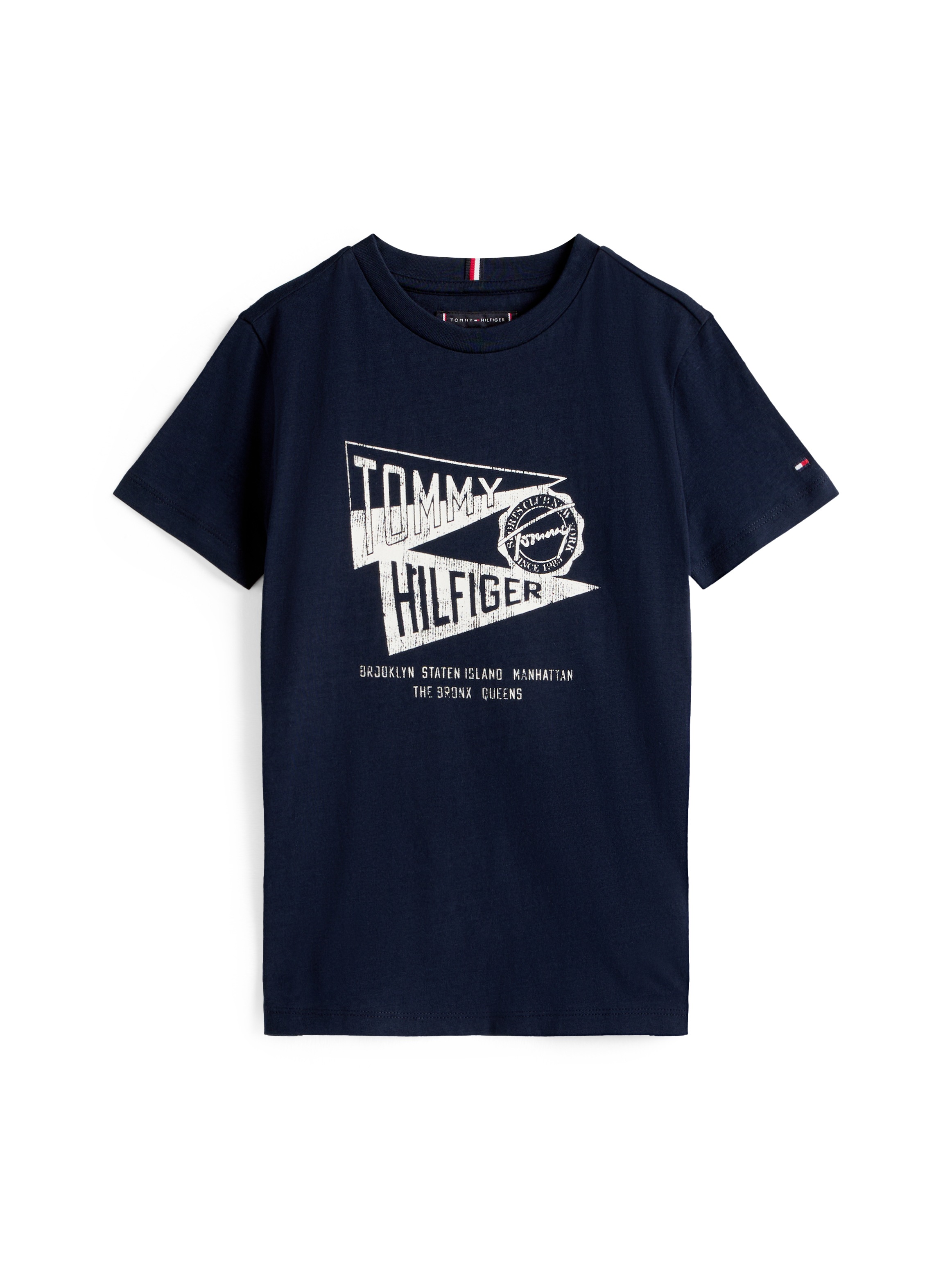 Thumbnail - Tommy Hilfiger T-Shirt "TEXTURED GRAPHIC PRINT TEE SS" für Kinder bis 16 Jahre