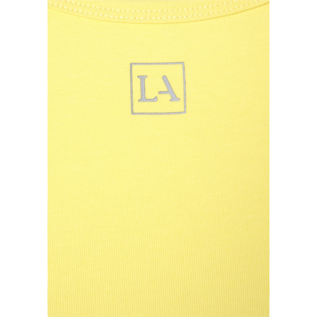 LASCANA ACTIVE Sporttop »-Basic-Crop-Top«