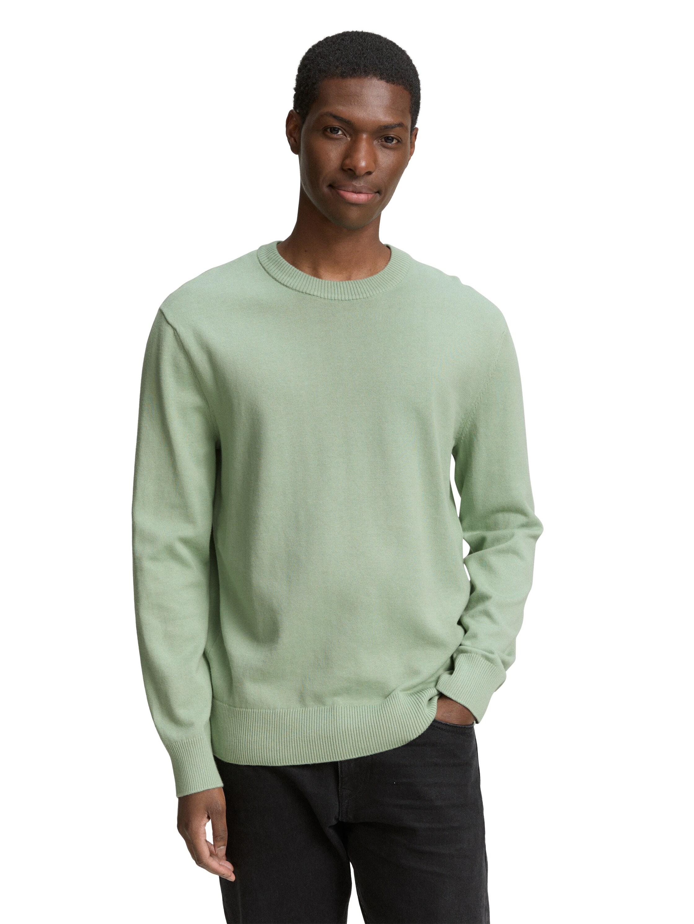 TOM TAILOR Denim Strickpullover, in melierter Optik günstig online kaufen