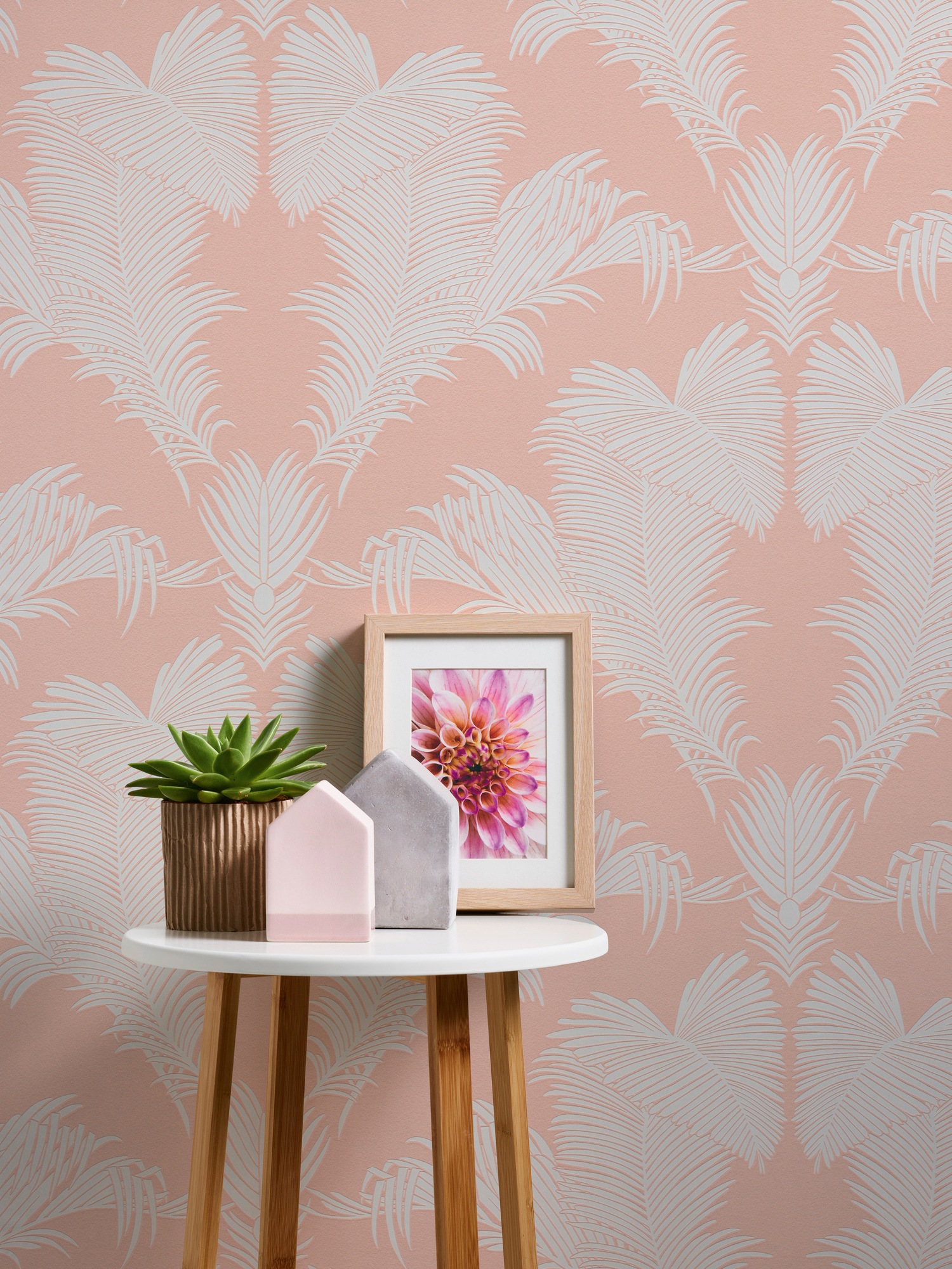A.S. Création Vliestapete »Trendwall«, floral-botanisch-tropisch, Dschungeltapete Tapete Palmen Glänzend Tapeten Wohnzimmer modern Flur
