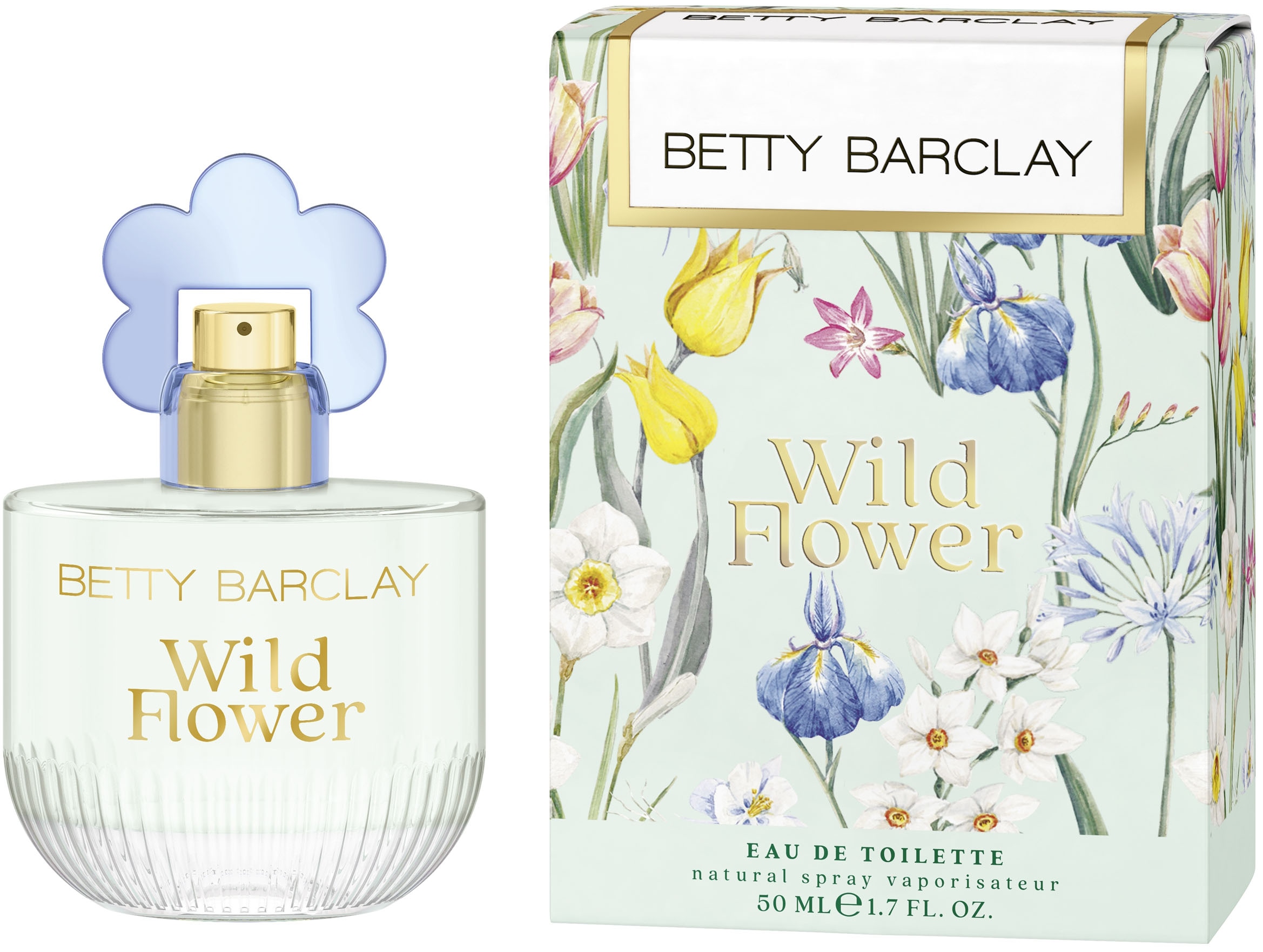 Eau de Toilette »Betty Barclay Wild Flower EDT NATURAL SPRAY 50 ML«, (Packung, 1 tlg.)
