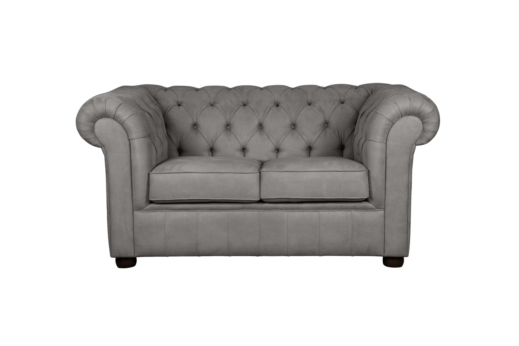 Home affaire 2-Sitzer »CHARENTE, Chesterfield-Sofa, Wellenfederung, Maße: B/T/H: 147/89/74 cm«, mit edler Knopfheftung und typischen Armlehnen