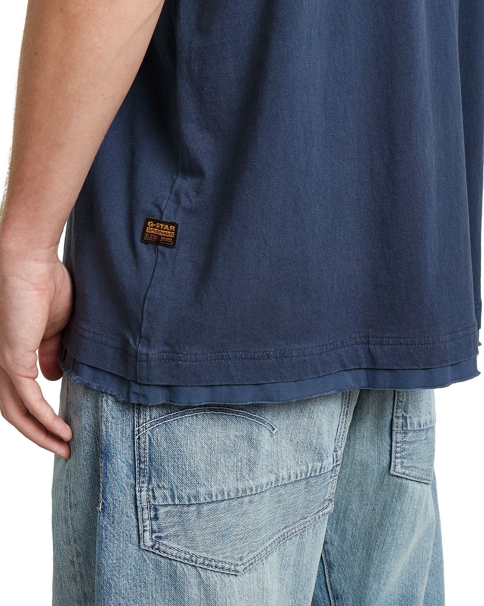 G-STAR T-Shirt »Washed Distressed Relaxed T-Shirt«