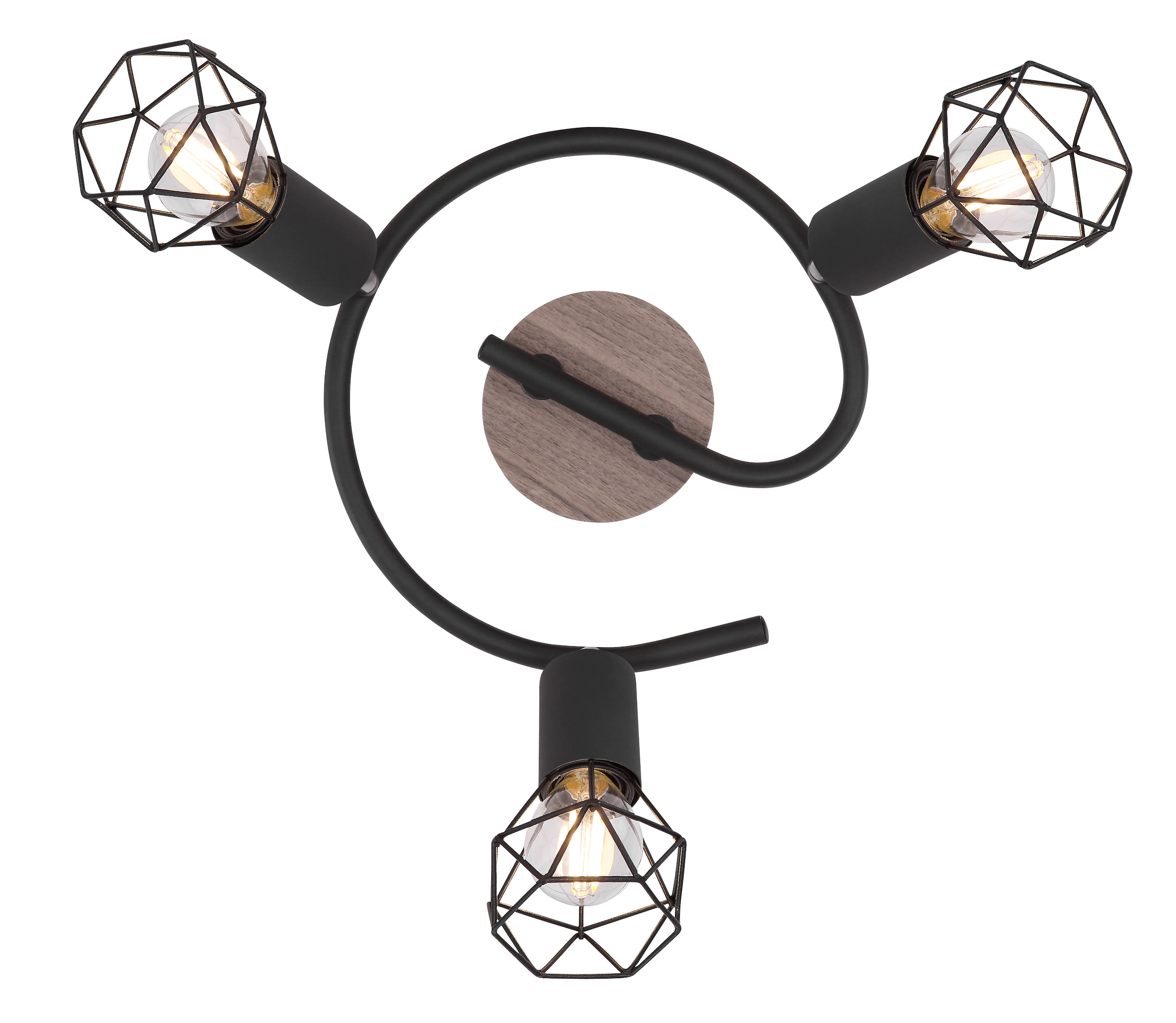 GLOBO LIGHTING Deckenstrahler »XARA I«, Leuchtmittel E14 | ohne Leuchtmittel, Deckenstrahler/Metall/Flur/Wohnzimmer/Schlafzimmer