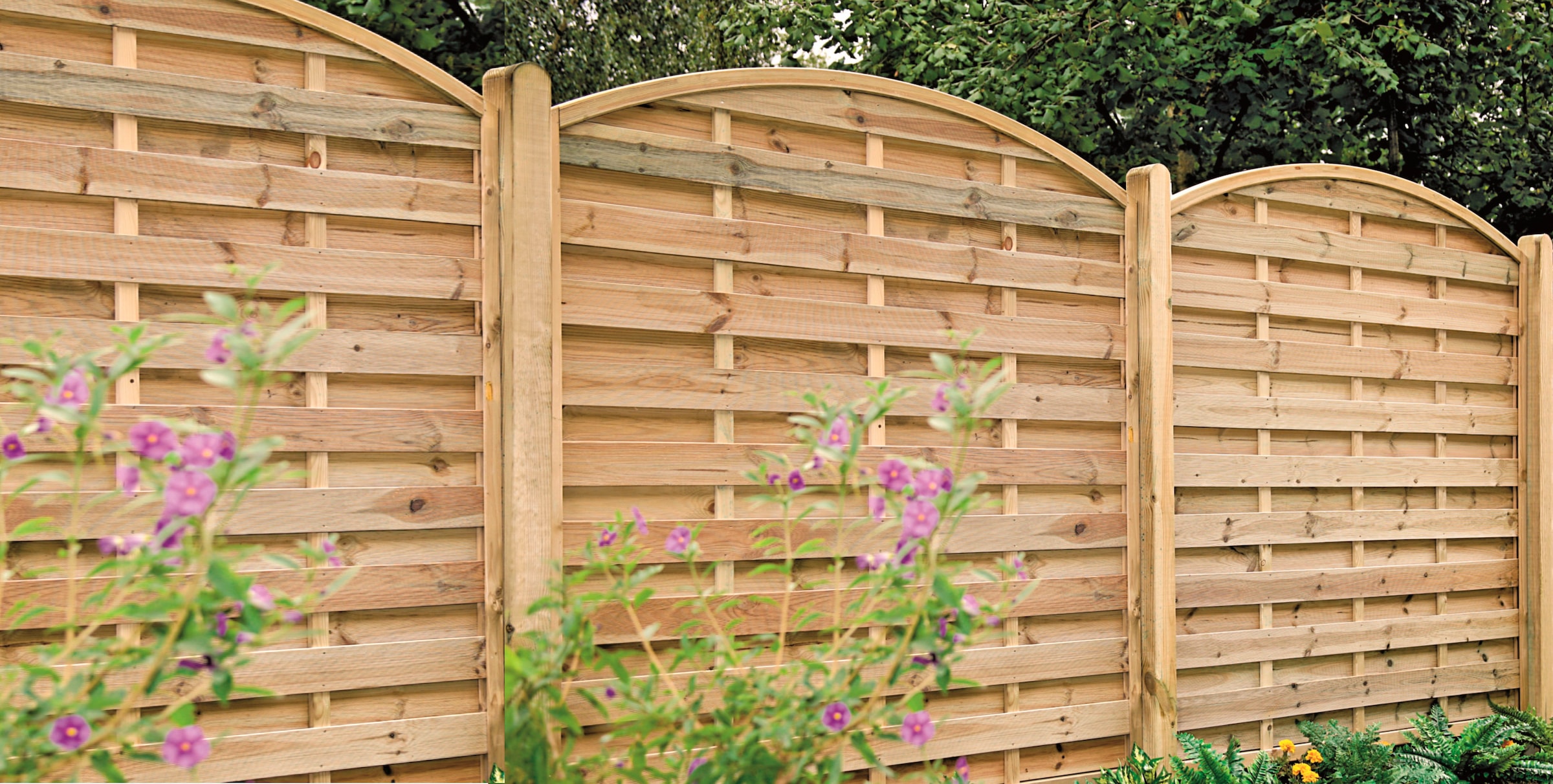 Tetzner & Jentzsch Dichtzaun »Madison 8« 10 Elemente, LxH: 1899x180 cm