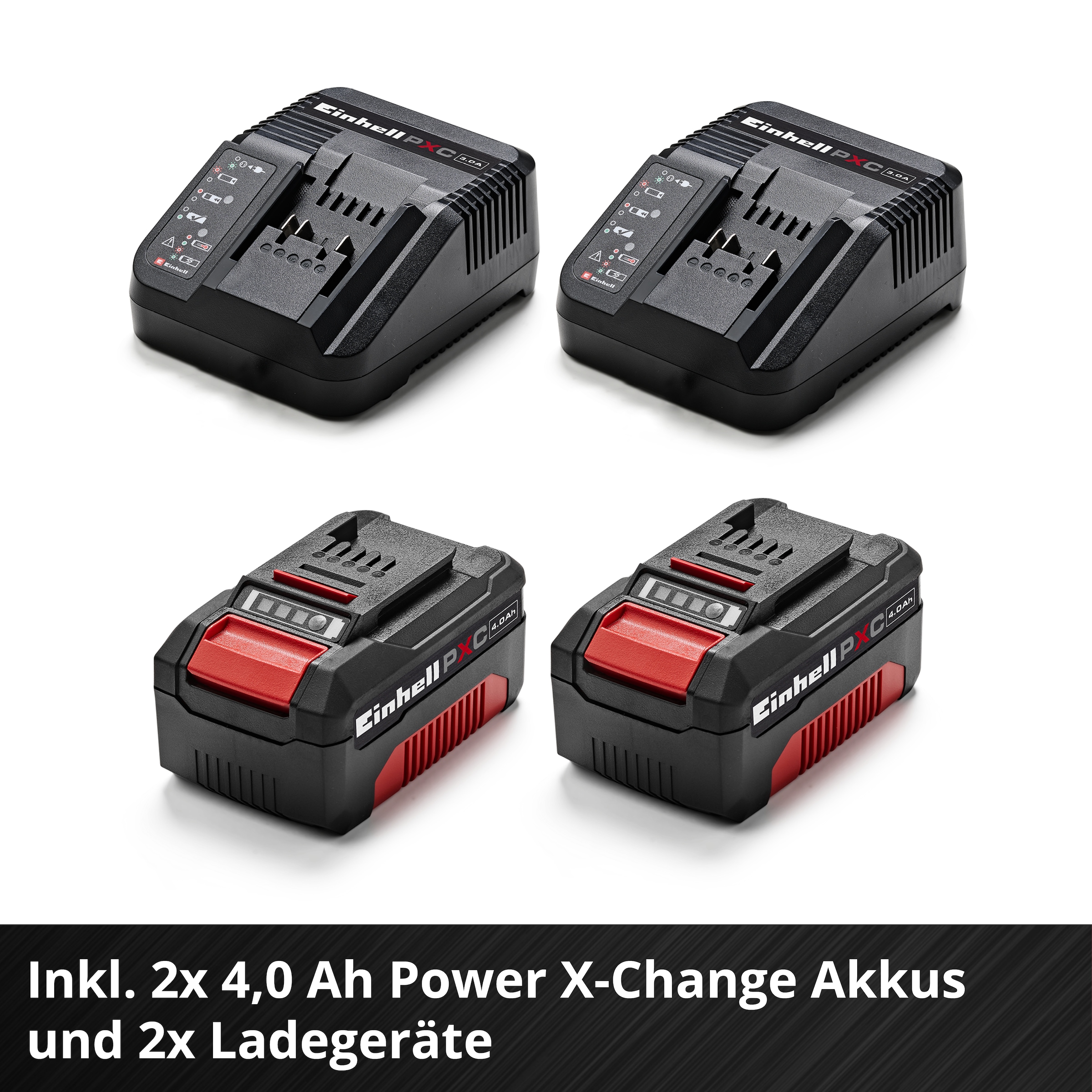 Einhell Akkurasenmäher »GC-CM 36/42 Li BL (2x4,0Ah)« Inkl. Akku und Ladegerät