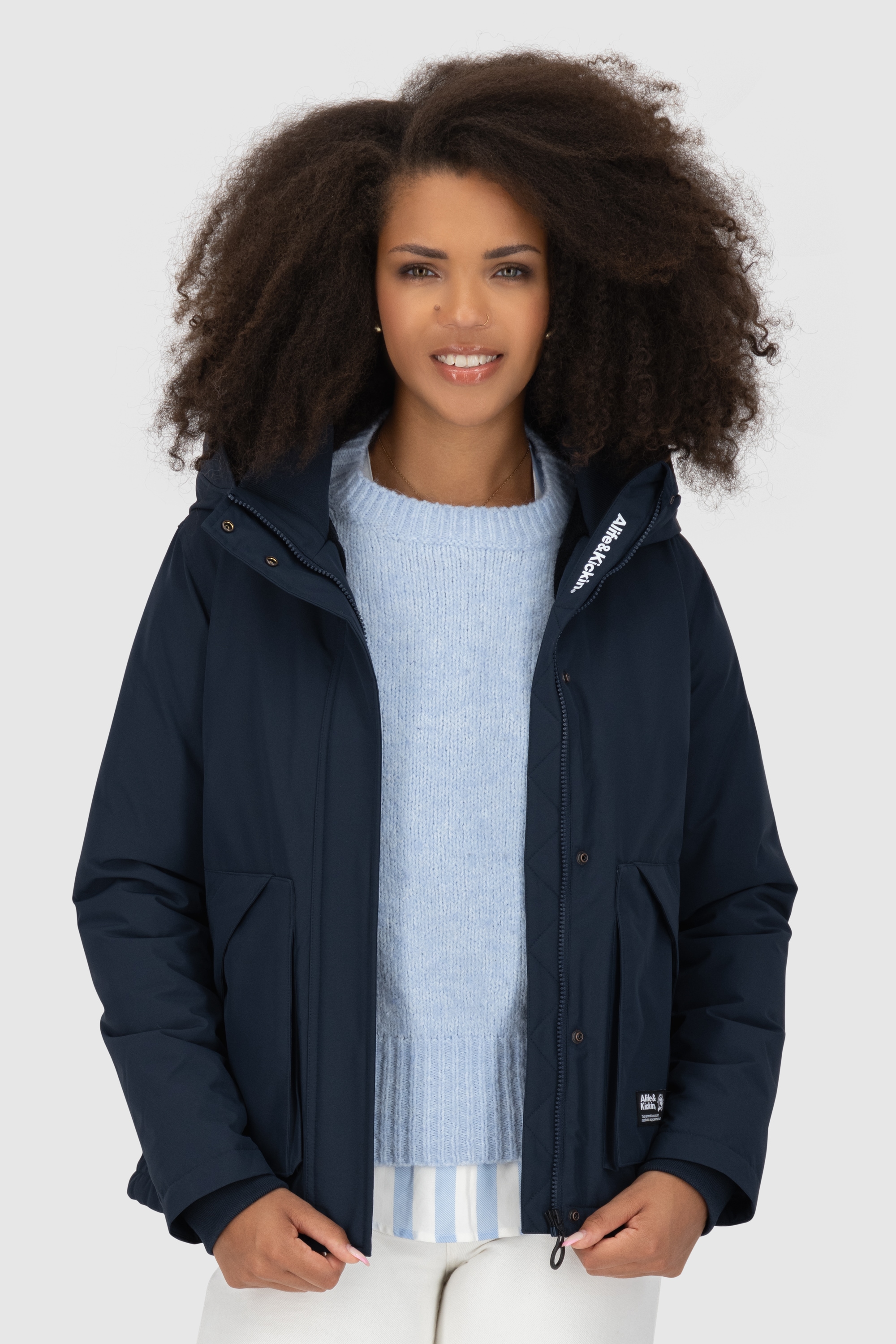 Alife & Kickin Winterjacke "Damen NaomiAK A" günstig online kaufen