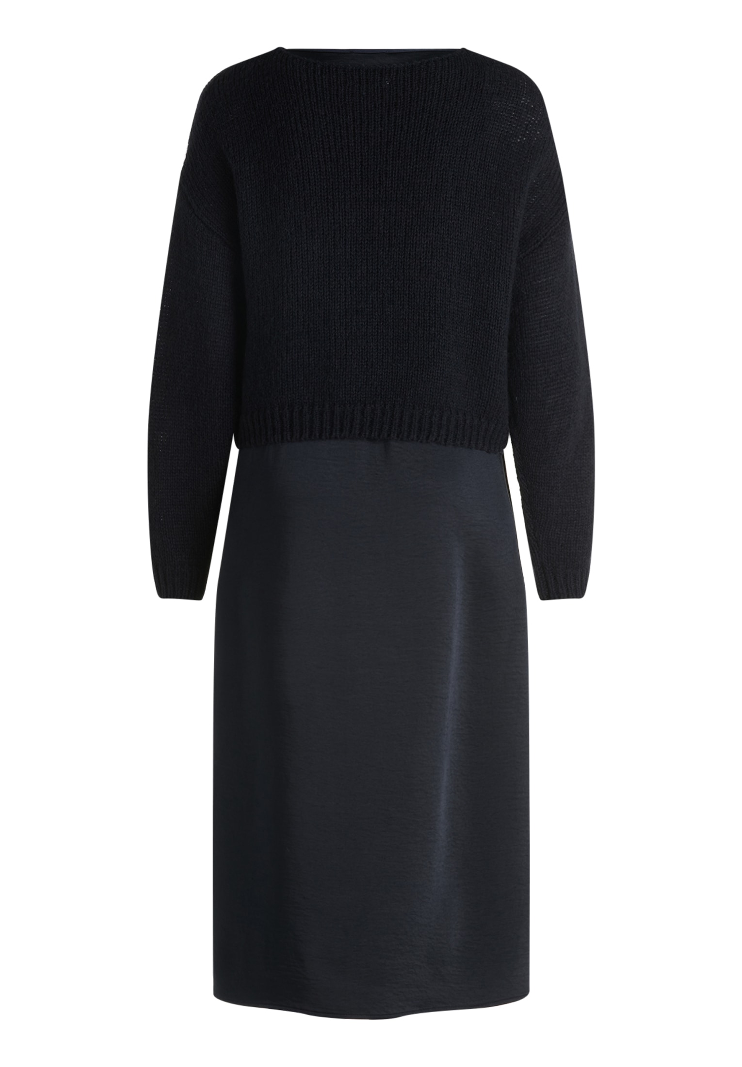 Vera Mont Druckkleid »Vera Mont Damen Casual-Kleid zweiteilig«, Materialmix