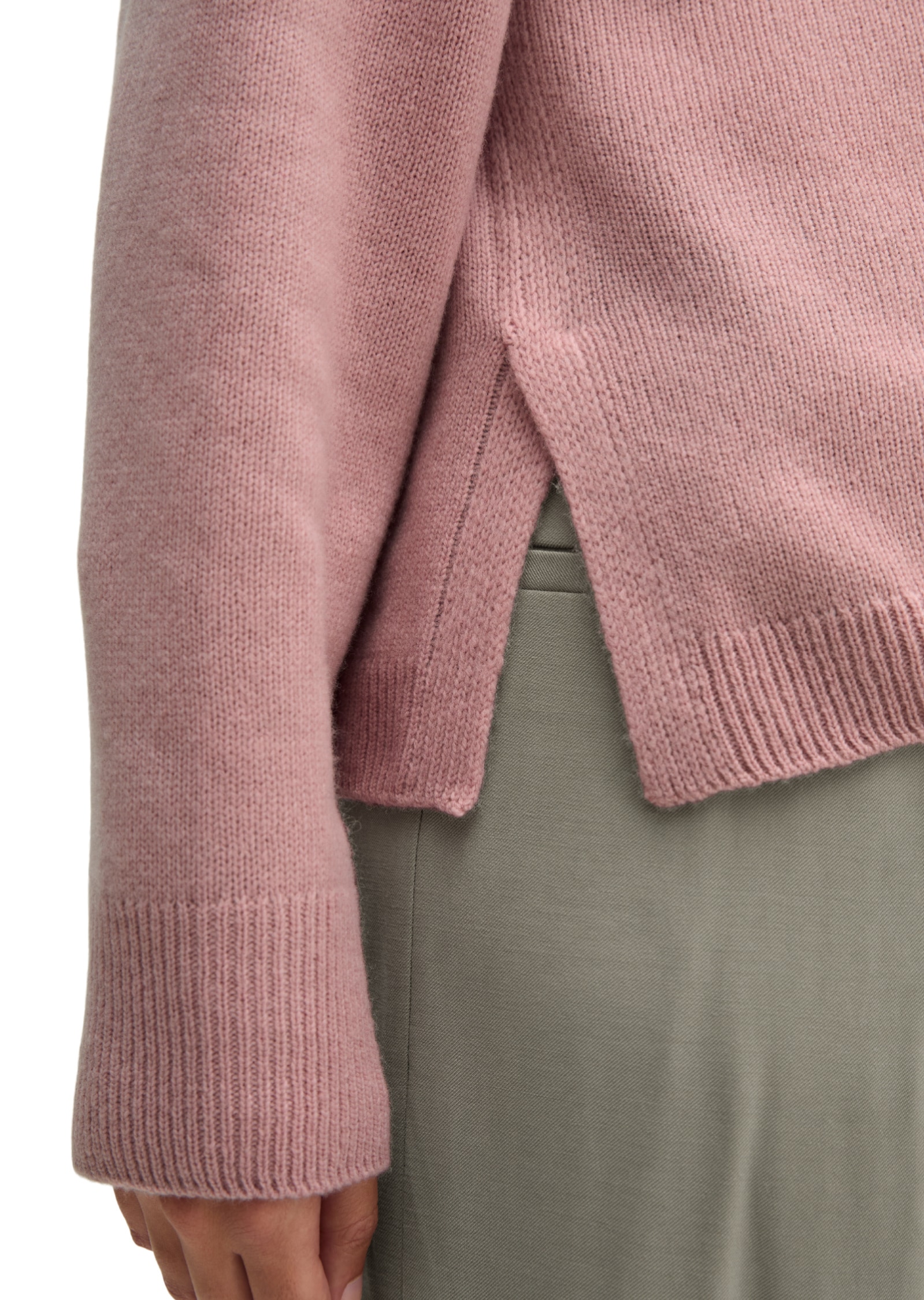 Marc O'Polo Strickpullover »aus flauschiger Lambswool«