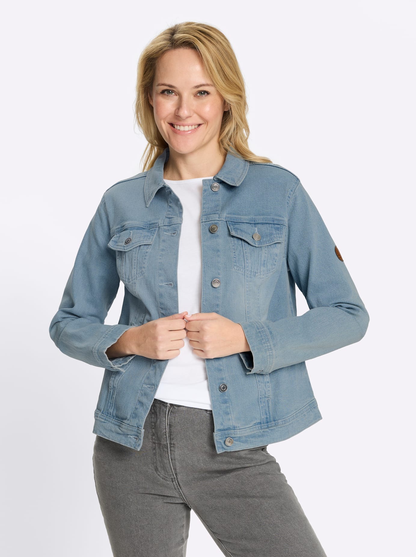 Classic Basics Jeansjacke ohne Kapuze günstig online kaufen