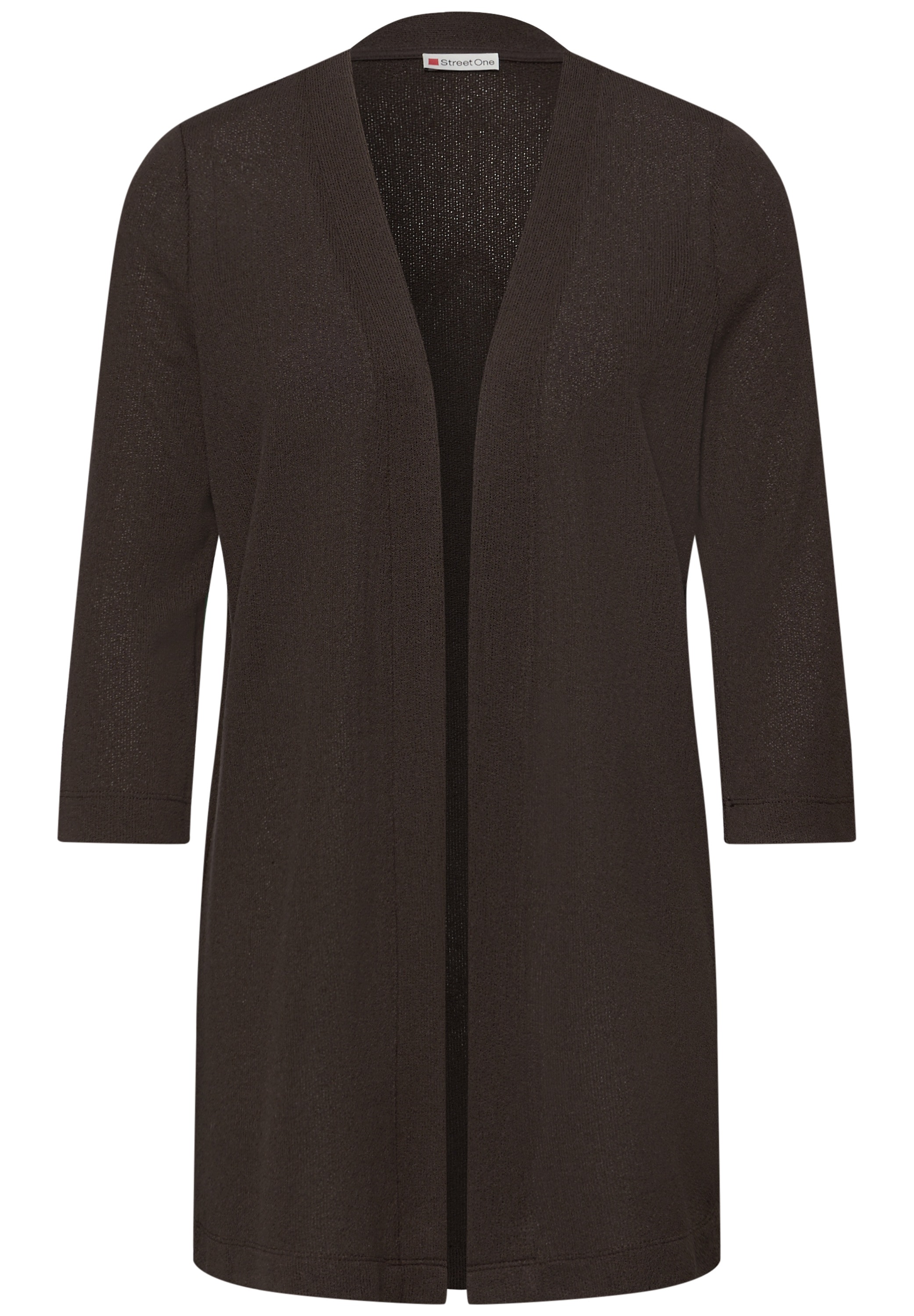 STREET ONE Cardigan mit Materialmix