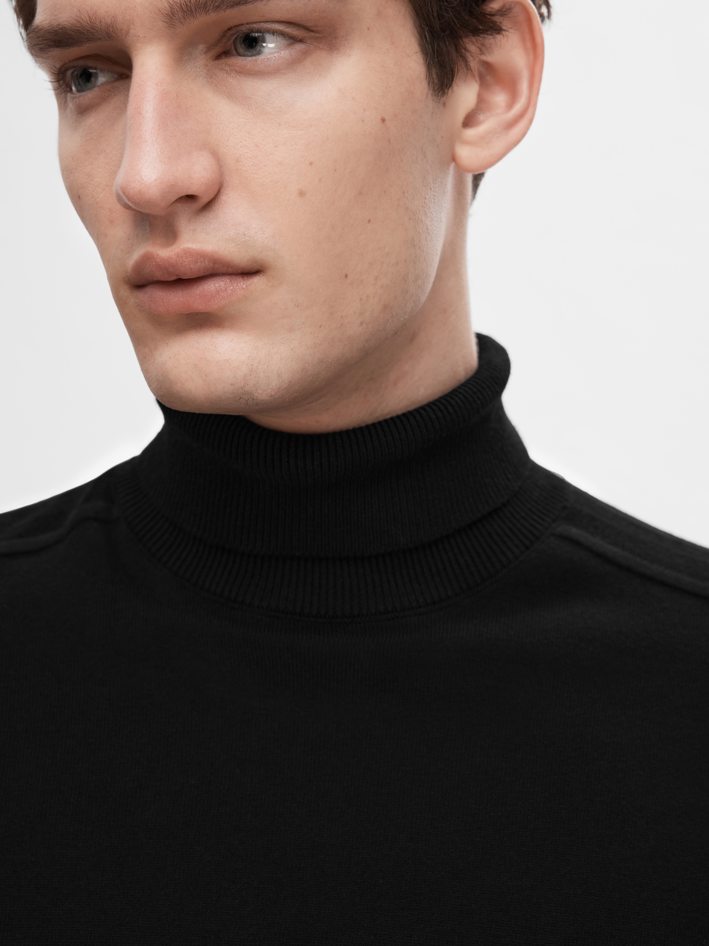 SELECTED Rollkragenpullover »SLHBERG ROLL NECK NOOS«