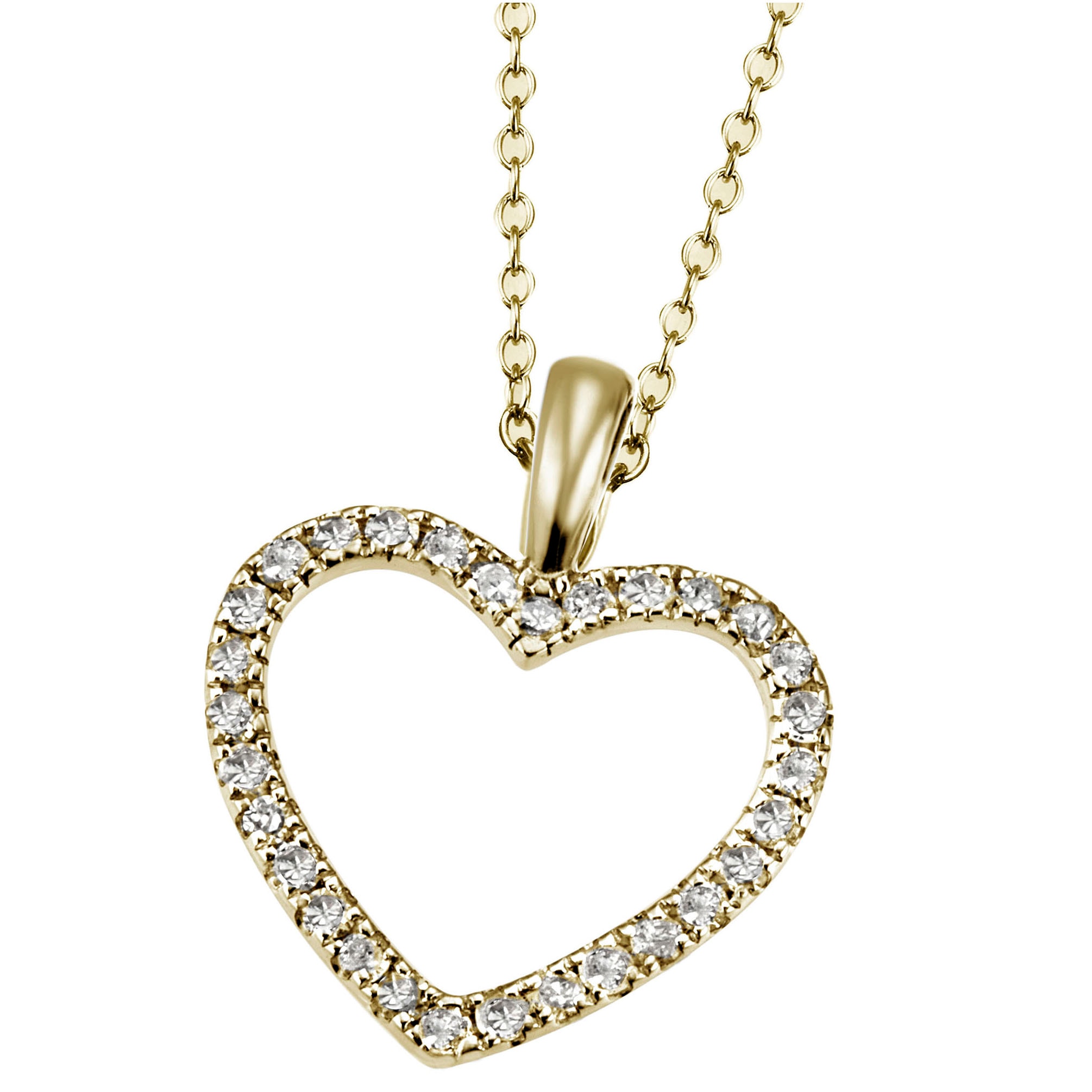 Kette mit Anhänger »Schmuck Geschenk Gold 375 Gold 585 Halsschmuck Halskette Herz«,...