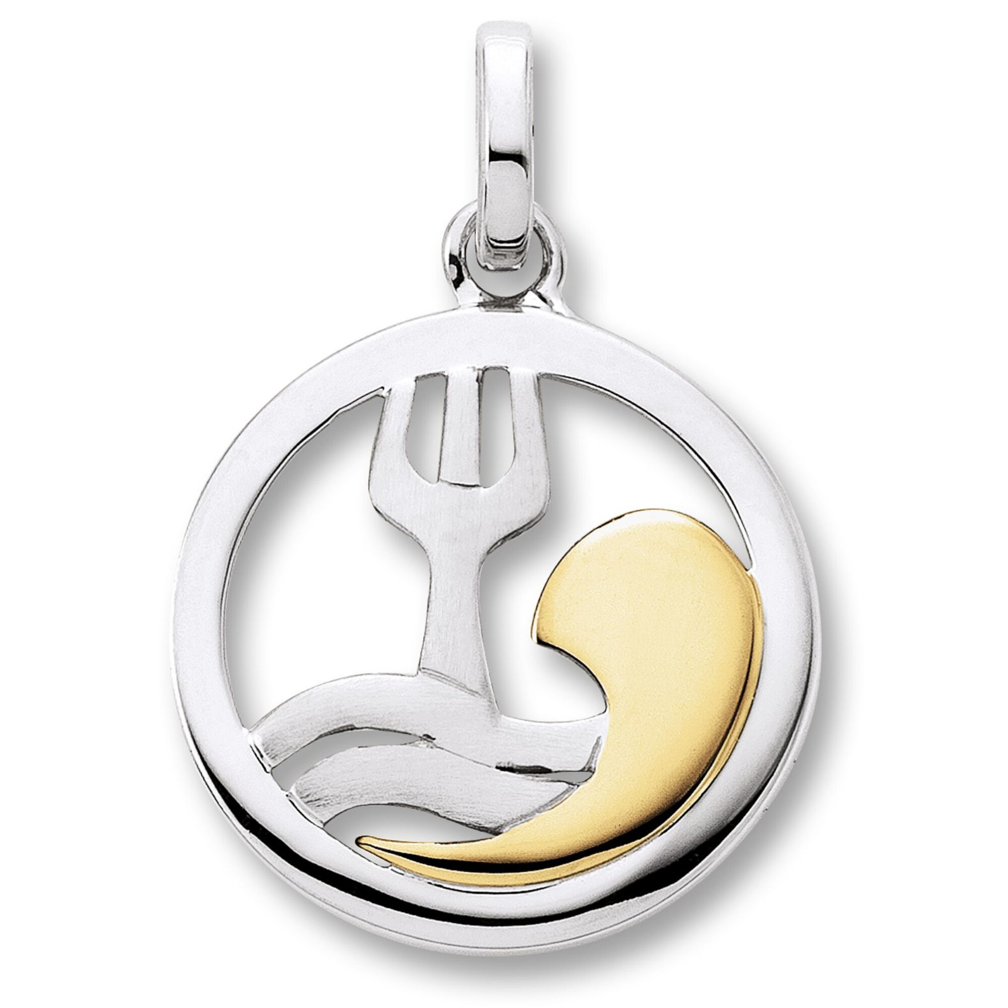 ONE ELEMENT Damen Sternzeichenanhänger "Wassermann Sternzeichen Anhänger aus 925 Silber", Wassermann, Silber 925 (Sterlingsilber), silber, Silber 925