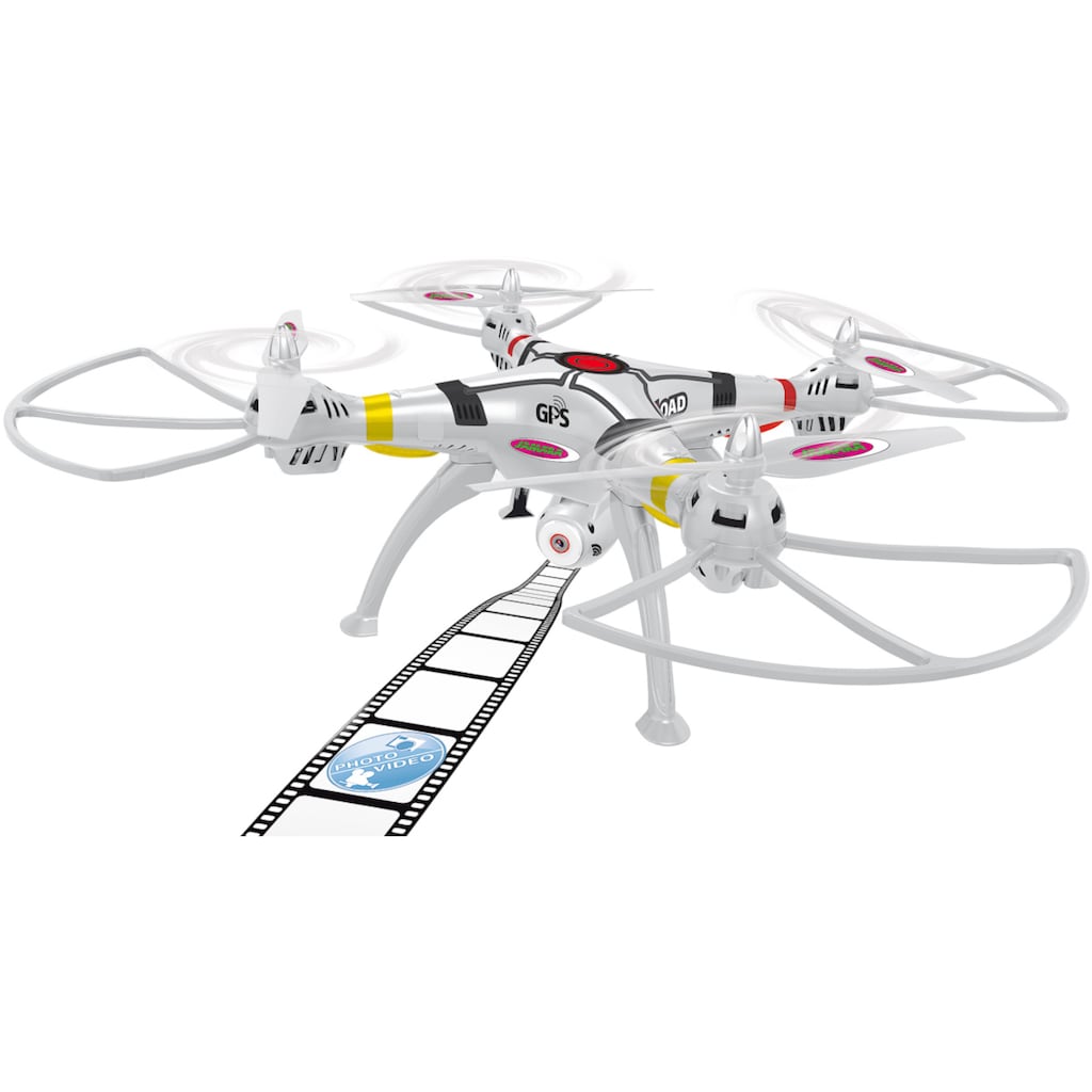 Jamara RC-Quadrocopter »Payload GPS Drone Altitude HD FPV Wifi Coming Home«