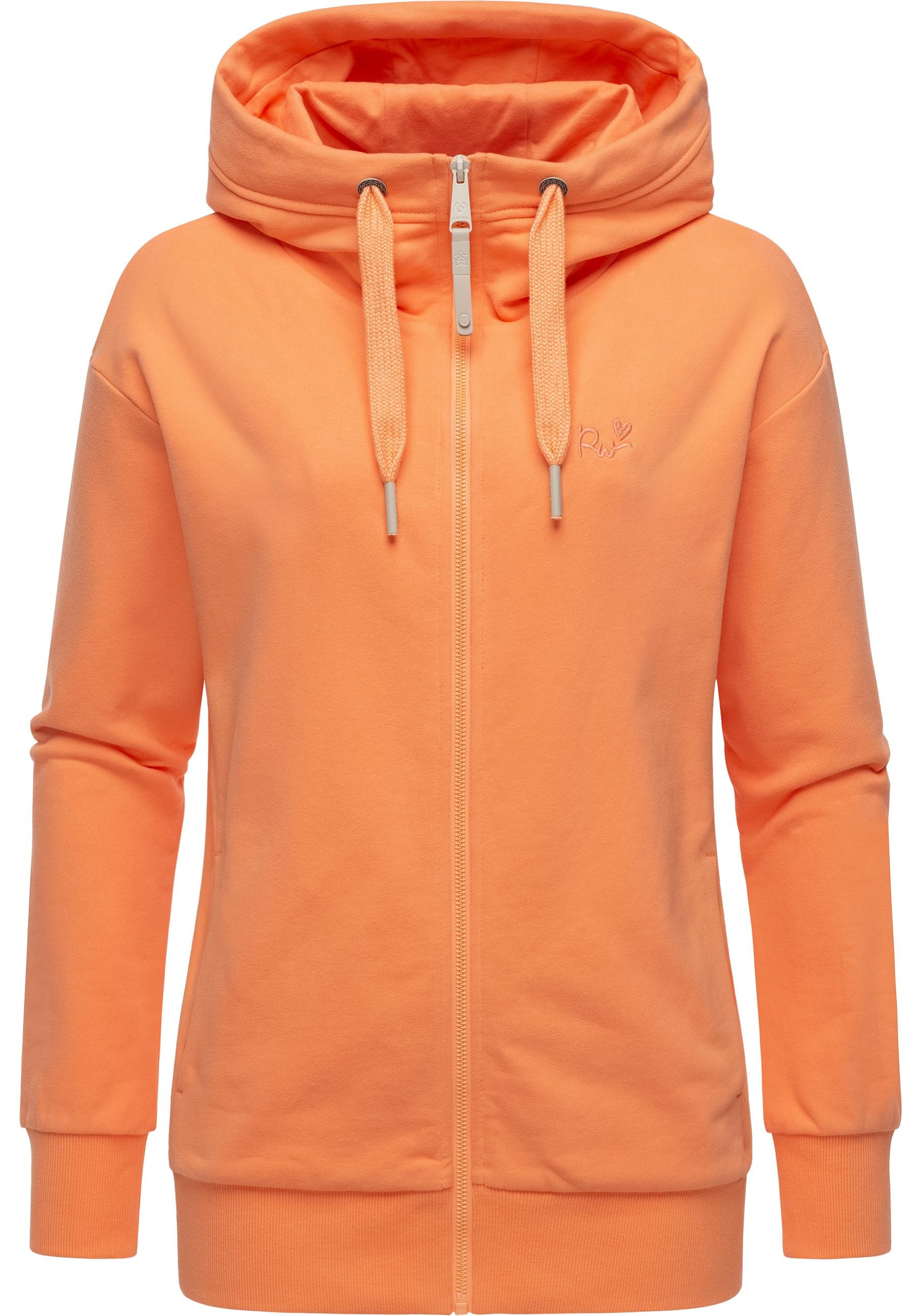 Kapuzensweatjacke »Yodis Zip«, weicher Damen Zip-Hoodie mit Kapuze