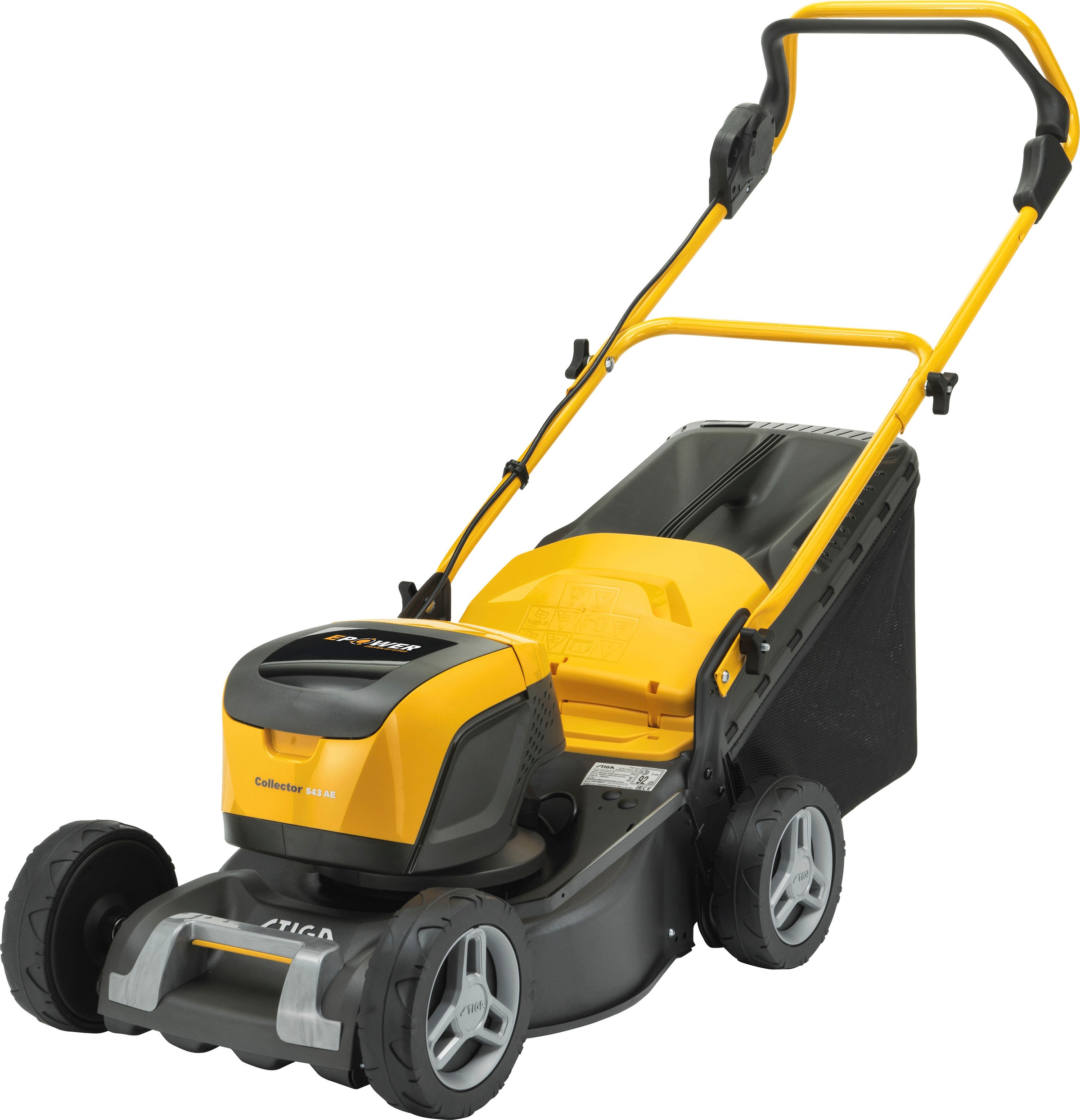 STIGA GARDEN Akkurasenmäher »Collector 543 AE«, mit Akku 48V/4Ah und Ladegerät