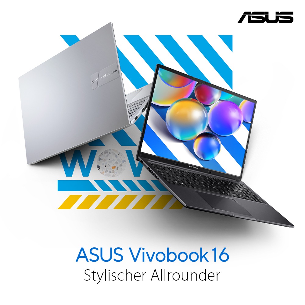 Asus Notebook »Vivobook 16 C7-150U 16 1TB X1605VA-MB785W«, 40,6 cm, / 16 Zoll, Intel, Core i7, 1000 GB SSD