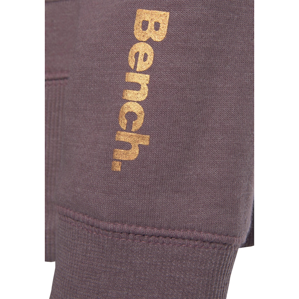 Bench. Loungewear Sweatjacke, mit Taschen und Zipper, Loungeanzug