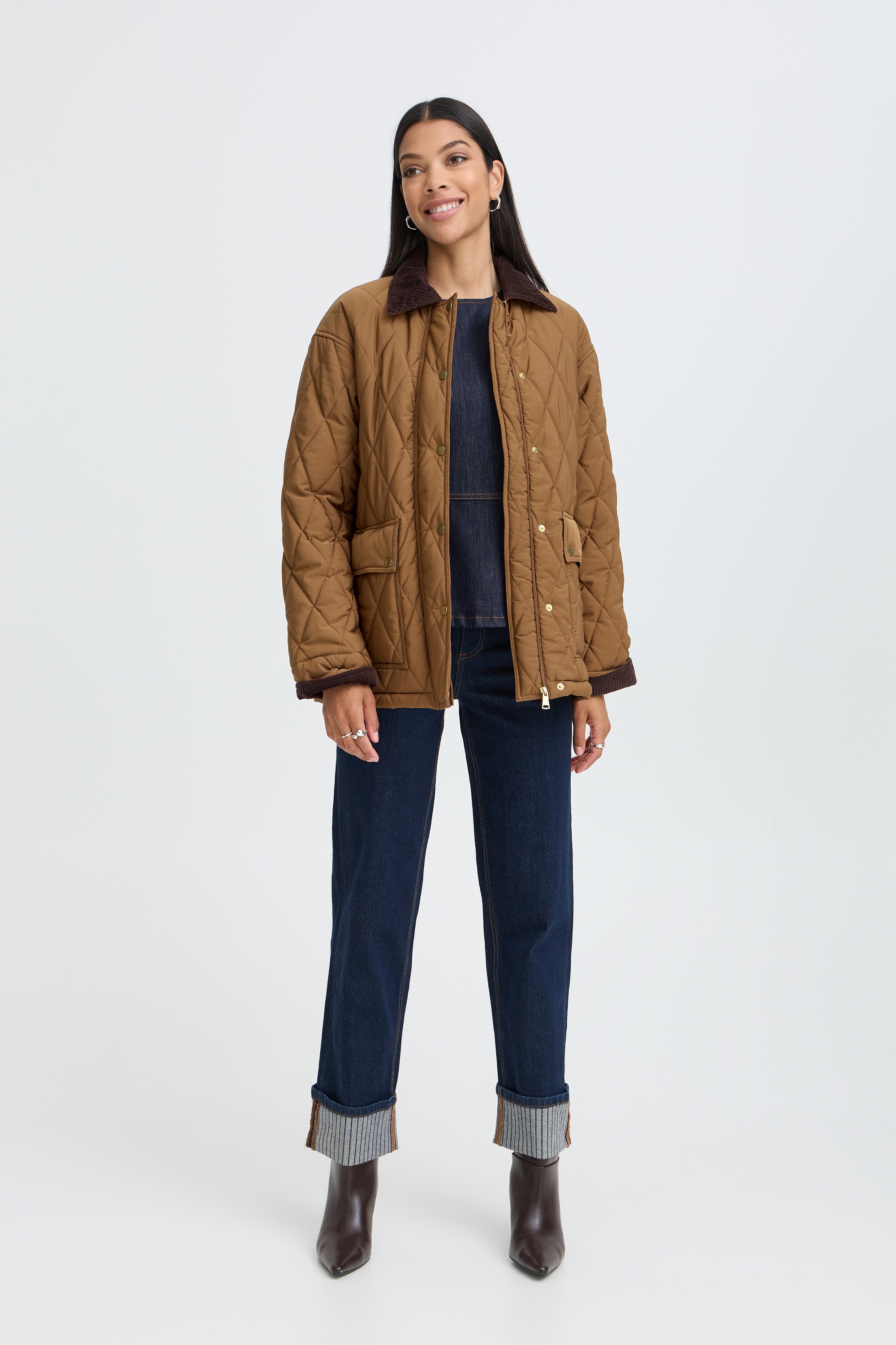b.young Steppjacke »Damen Gefütterte Jacke BYBELLINI«