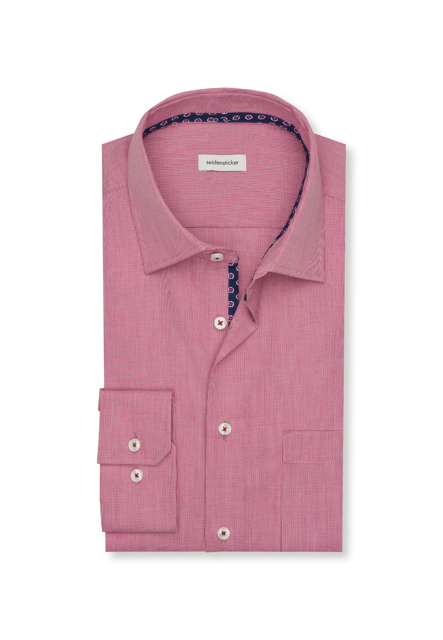 seidensticker Businesshemd »Regular« Regular 1/1 Kentkragen Uni