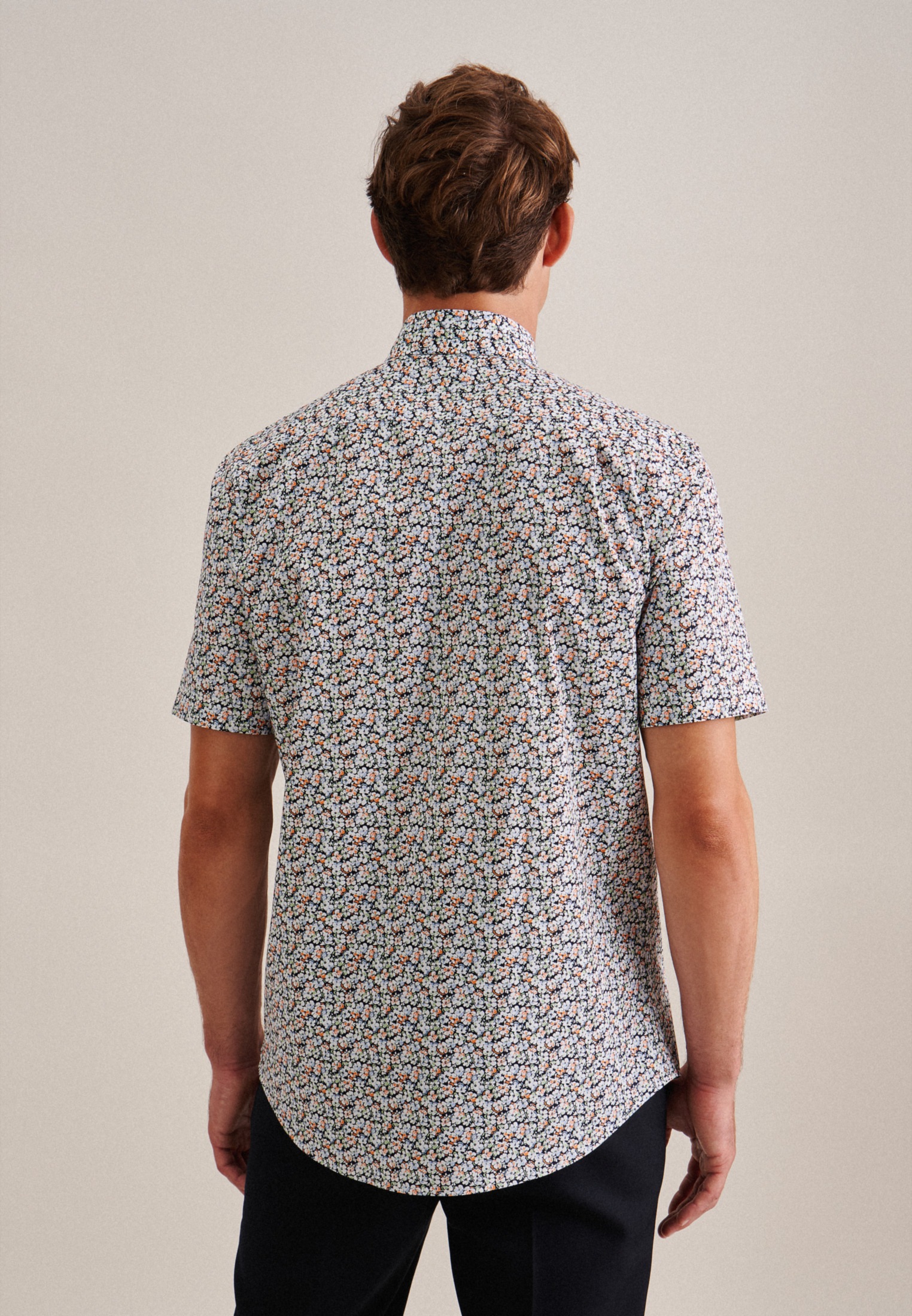 seidensticker Businesshemd "Regular" Regular 1/2 Kentkragen Floral günstig online kaufen