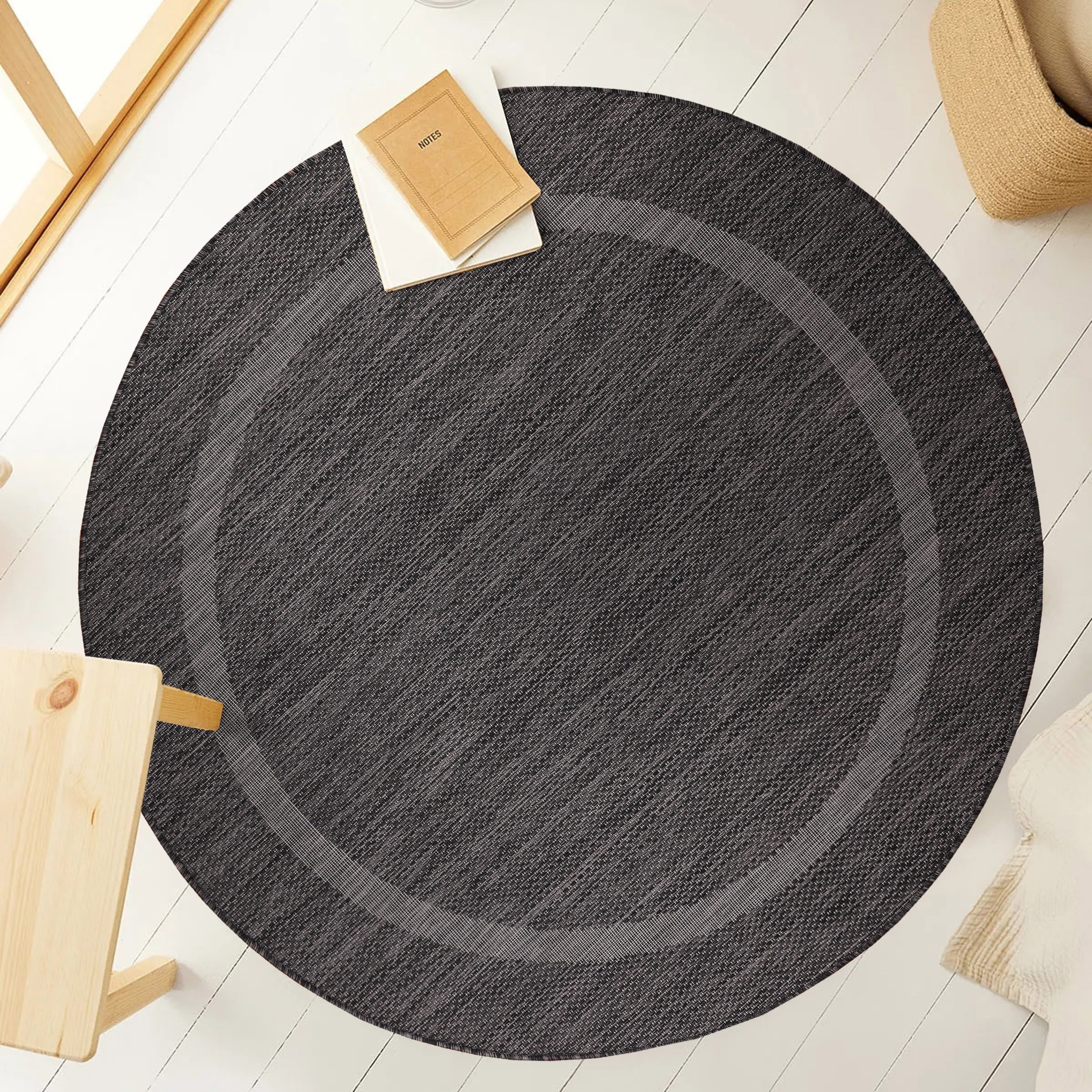 Ayyildiz Teppiche Outdoorteppich "RELAX 4311, auch als Läufer und in Rund" rund 5 mm Höhe Läufer, Pflegeleicht, Robust, In- und Outdoor, große Farbauswahl
