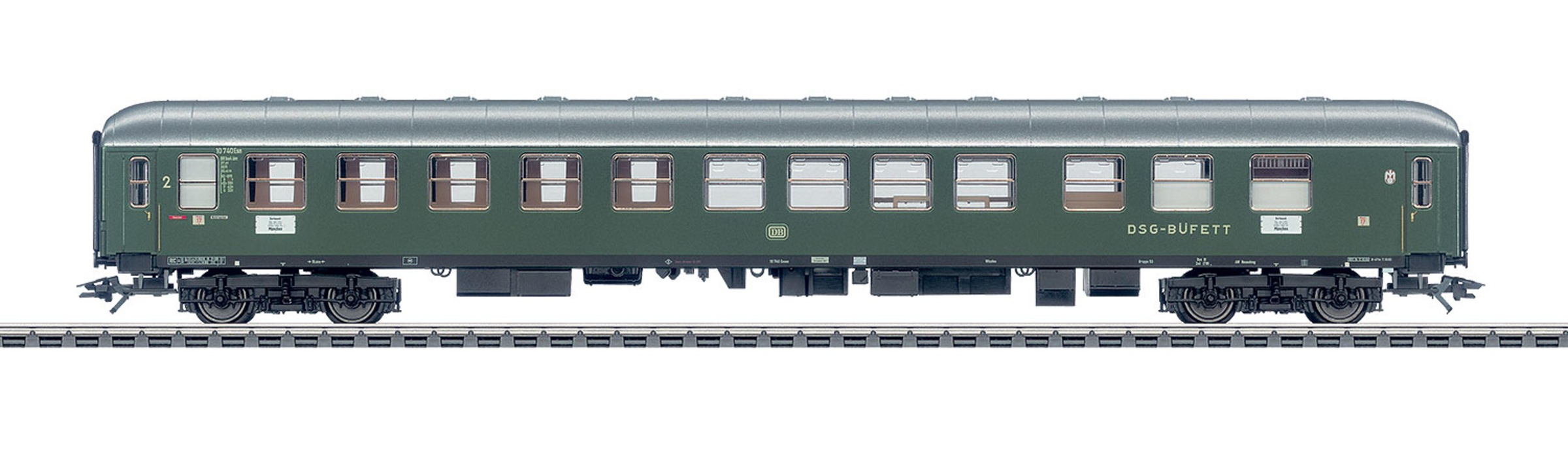 Märklin Personenwagen »Halbspeisewagen, 2. Klasse, DB - 43940«