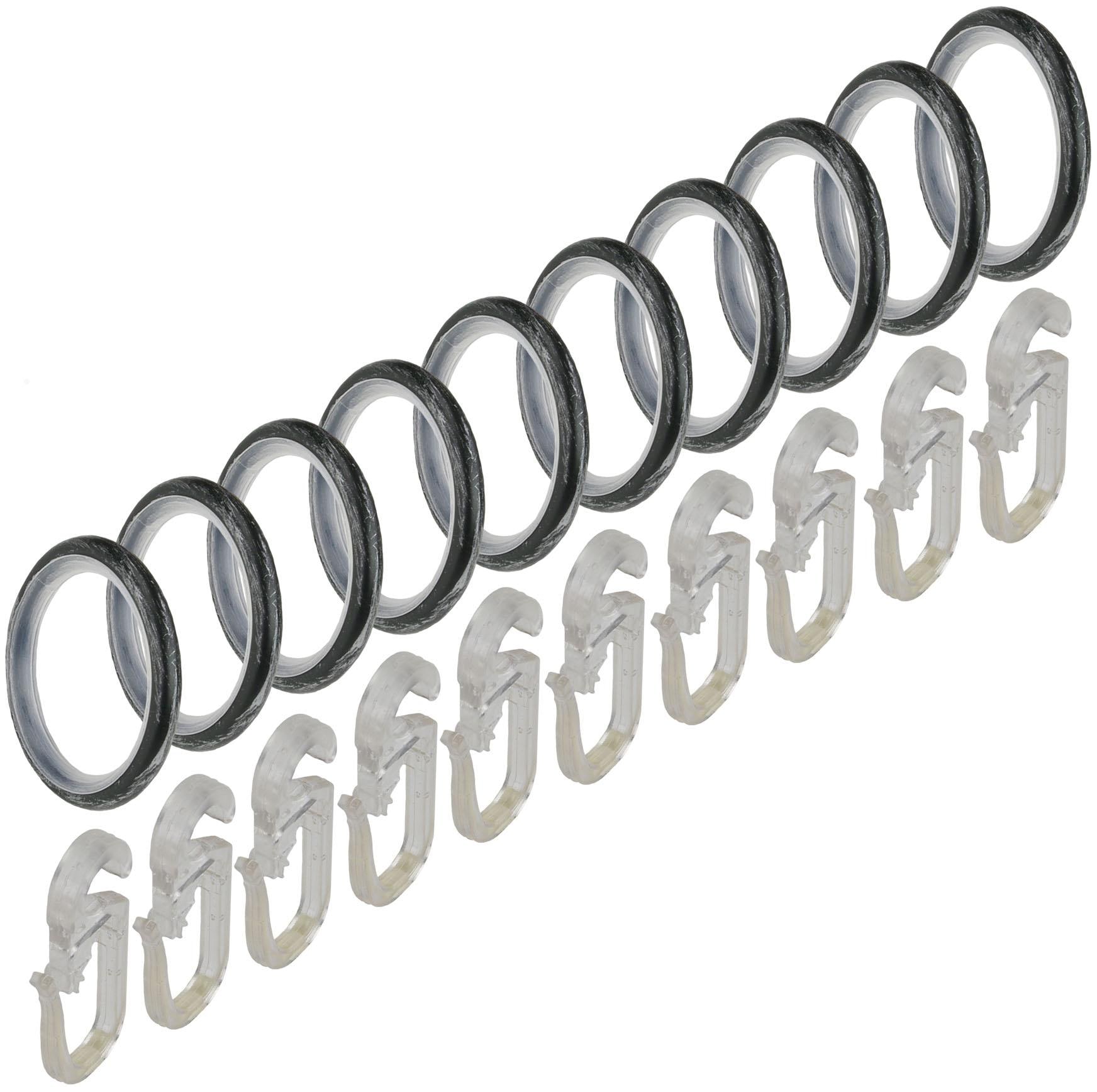Liedeco Gardinenstange »Esp Zweig«, 1 läufig-läufig, Fixmaß, 1-läufig im Fixmaß Ø 16 mm
