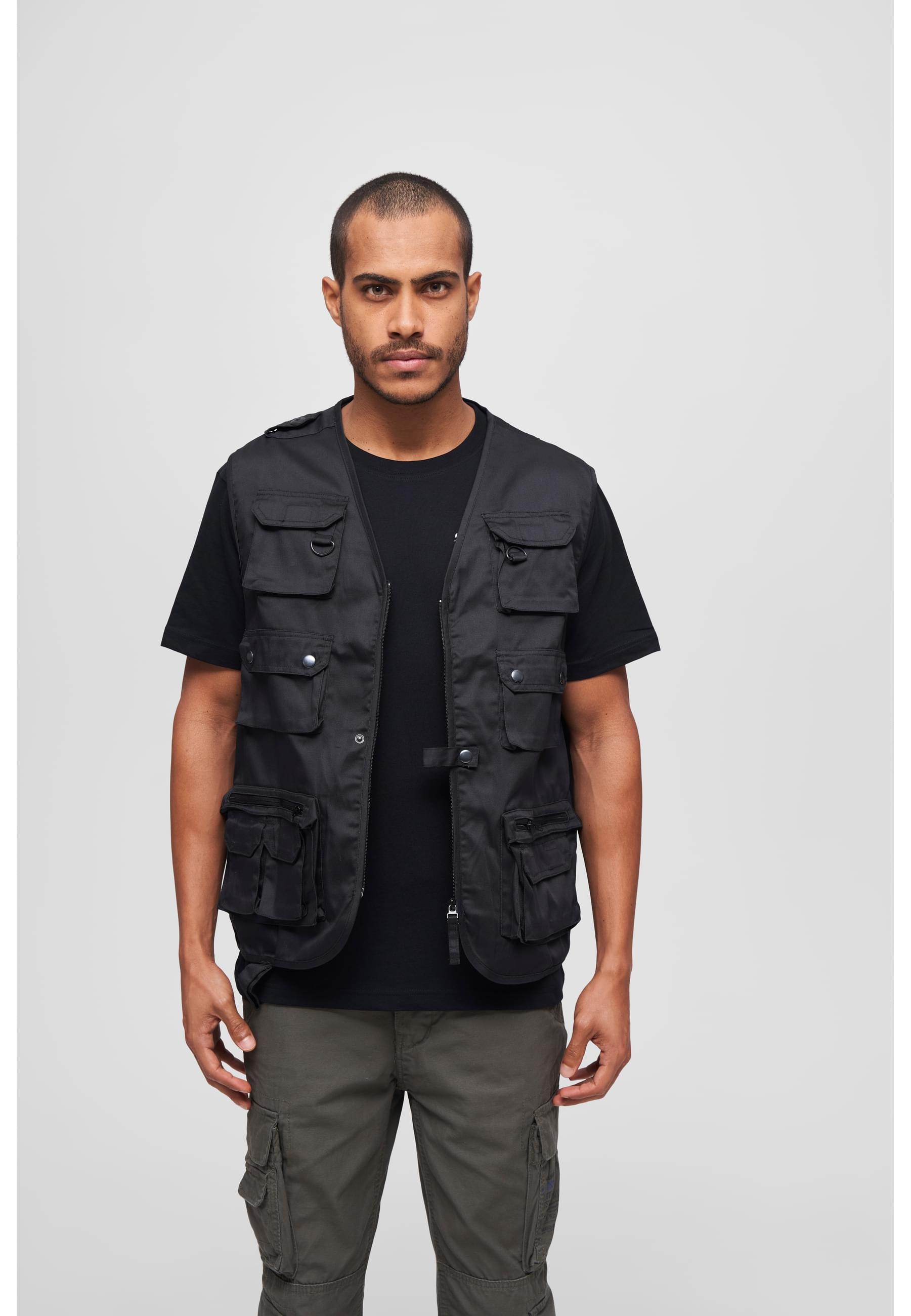 Brandit Langarmhemd »Brandit Herren Luis Vintageshirt«, (1 tlg.)