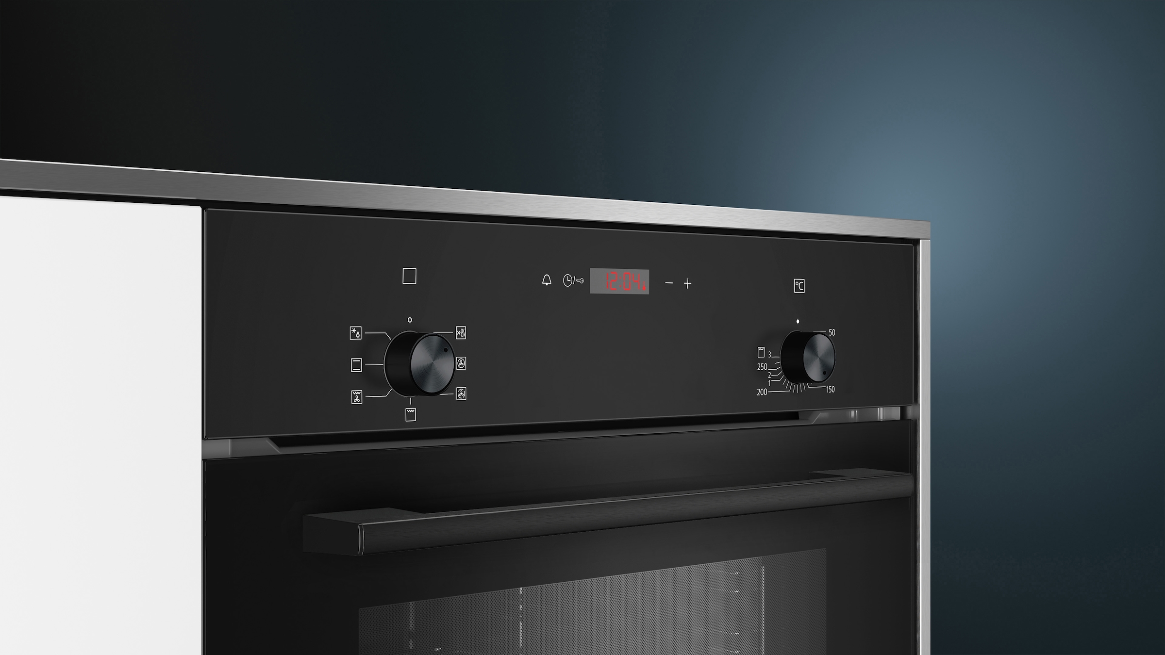 SIEMENS Backofen iQ100 »HB013FBB1«, 3D-Heißluft für gleichmäßige Hitzeverteilung & perfekte Ergebnisse