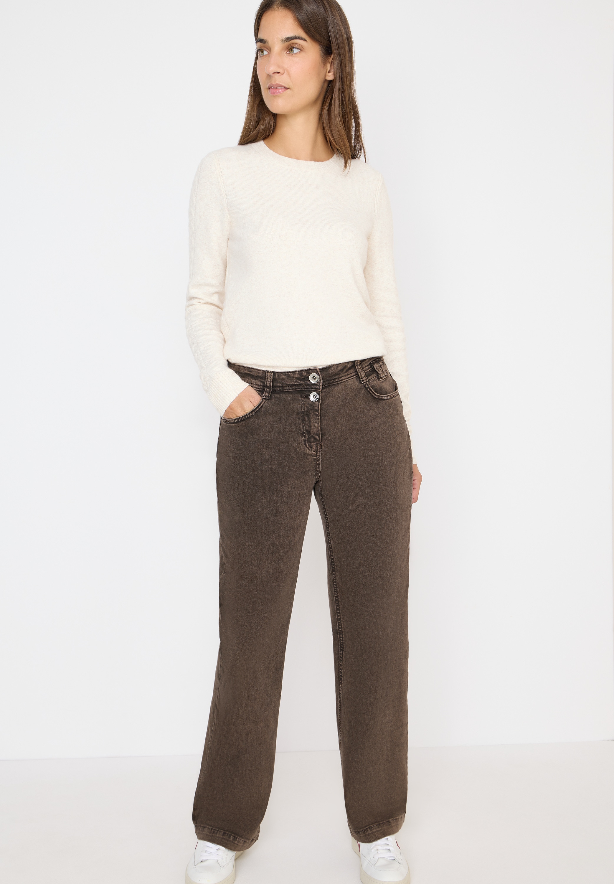 Cecil Jerseyhose »NEELE«, im Five-Pocket Style