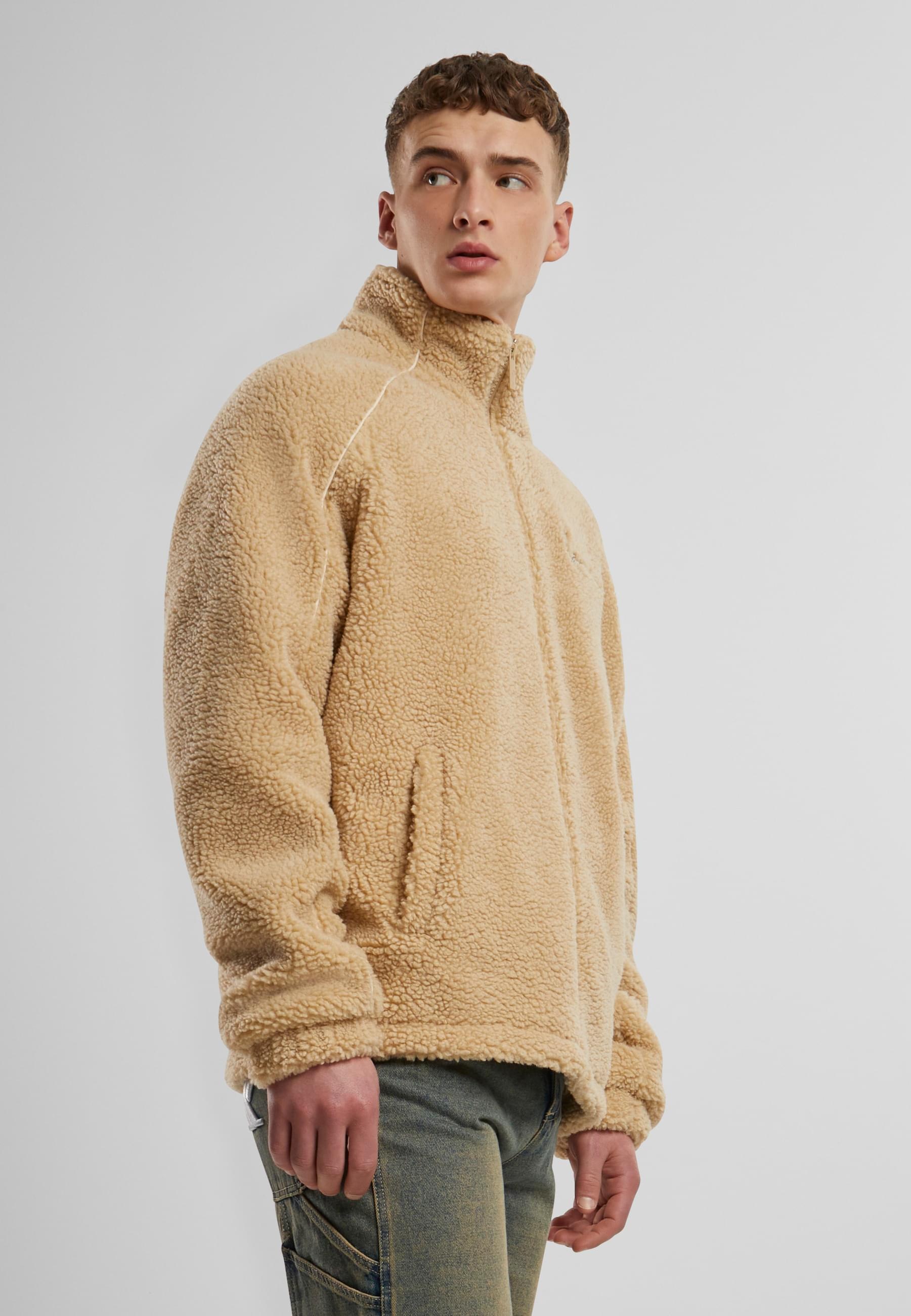 Karl Kani Allwetterjacke »Karl Kani Karl Kani Metal Signature Teddy Jacket«, (1 St.), ohne Kapuze