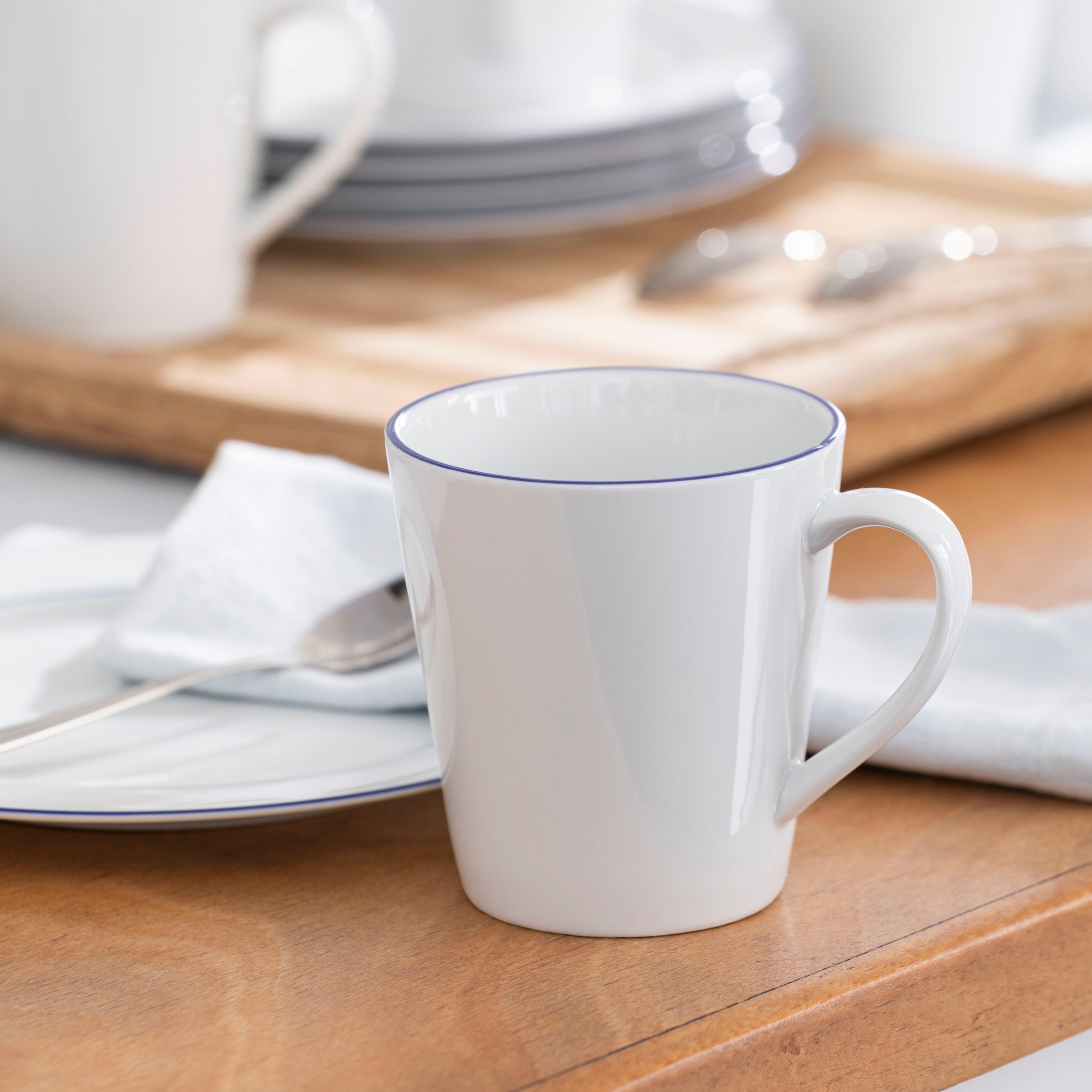 Retsch Arzberg Becher "Heike Blaurand" 6-teilig, Made in Germany günstig online kaufen