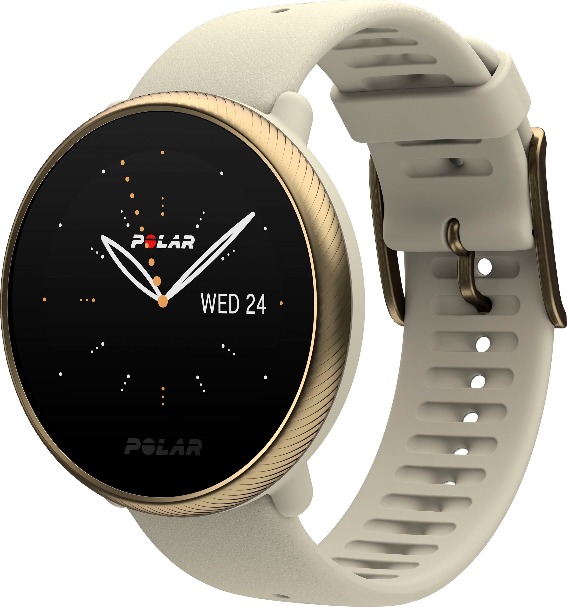 POLAR Smartwatch "Ignite 2 GPS-Fitnessuhr, Größe S-L", gold, Smartwatches