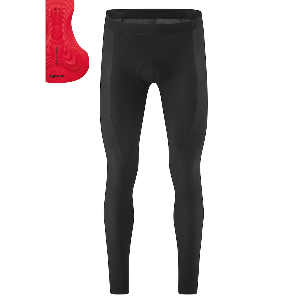 Gonso Fahrradhose »Sitivo Tight M«, Herren Radhose mit innovativem Sitzpolster, Radlerhose, Tight Fit