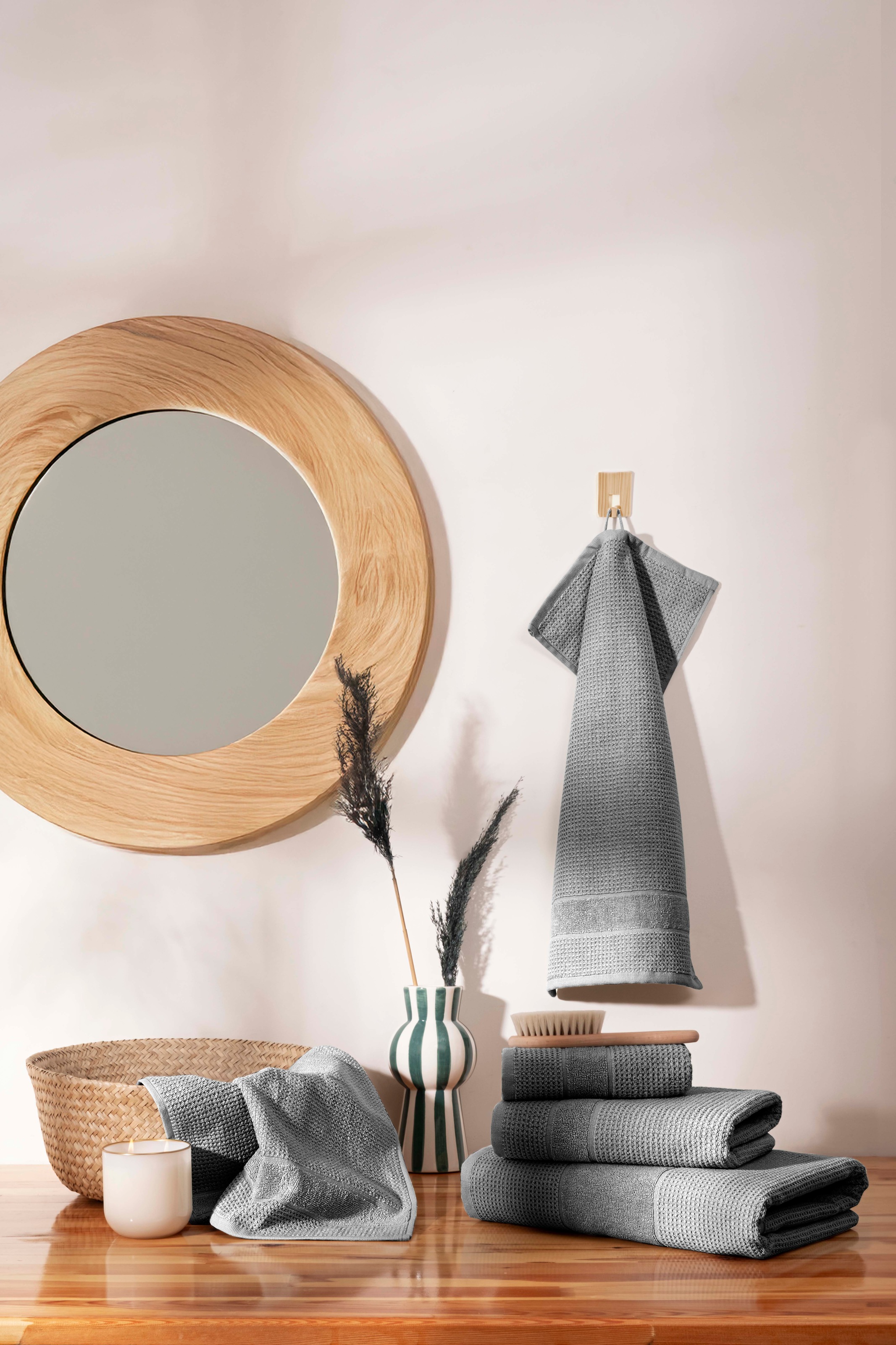 OTTO home Handtuch Set "Kimi, Duschtuch, Handtücher und Gästetücher" Set 5 günstig online kaufen