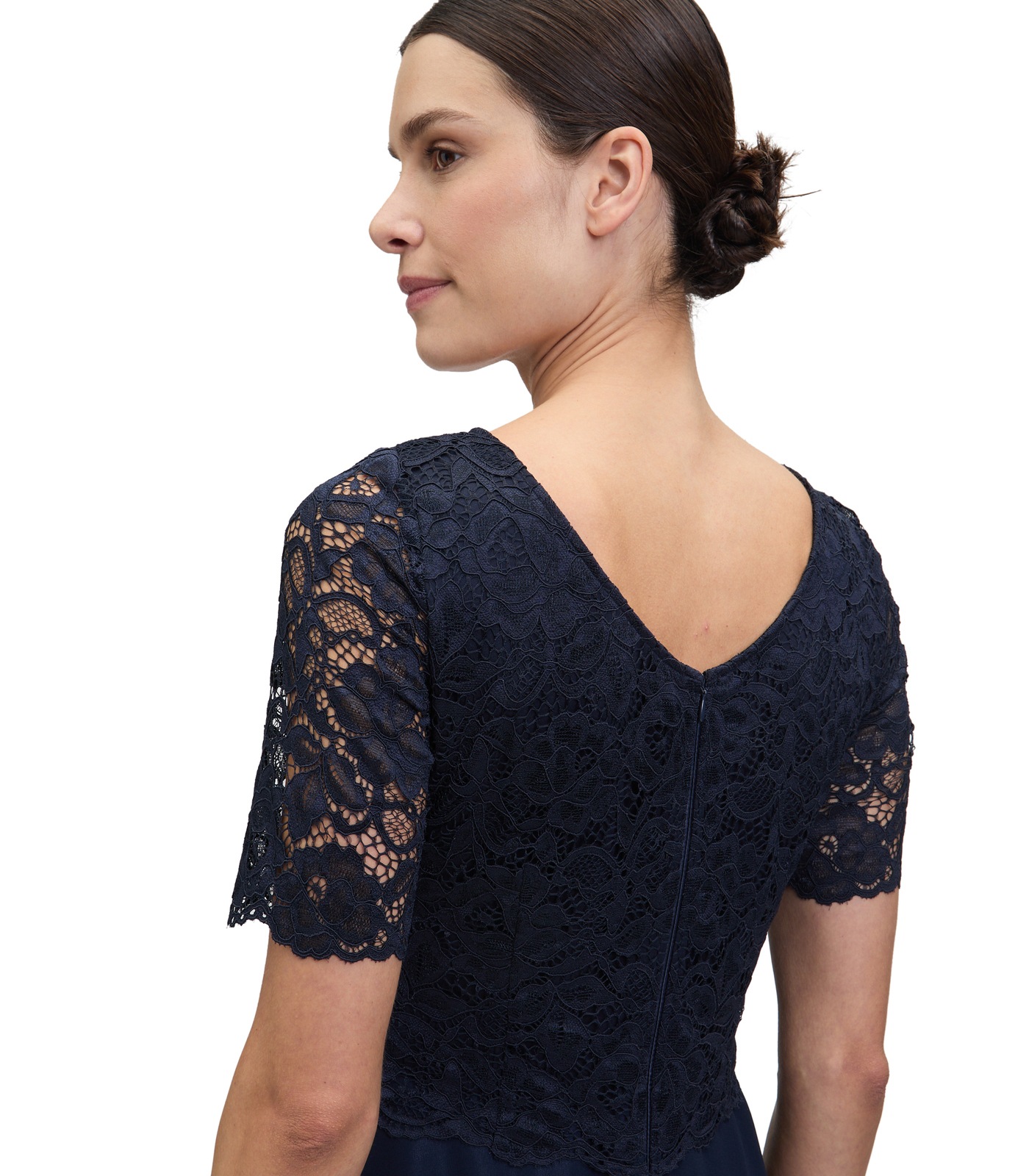 Vera Mont Cocktailkleid »Damen mit Spitze« Ohne Tasche Spitze