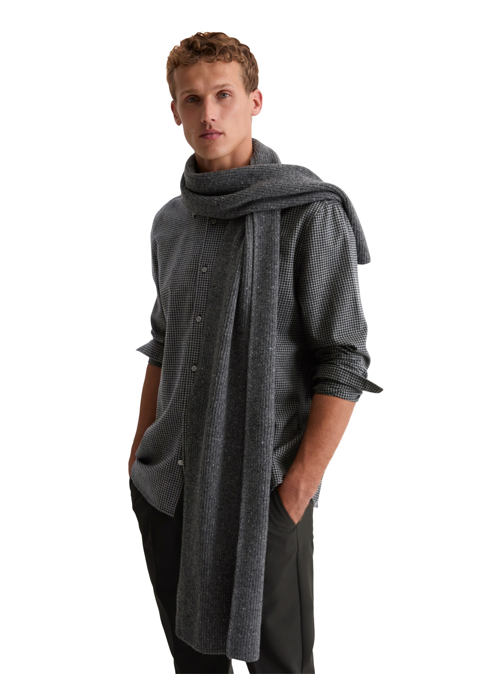 Thumbnail - Marc OPolo Strickschal "aus recyceltem Schafwolle-Mix"