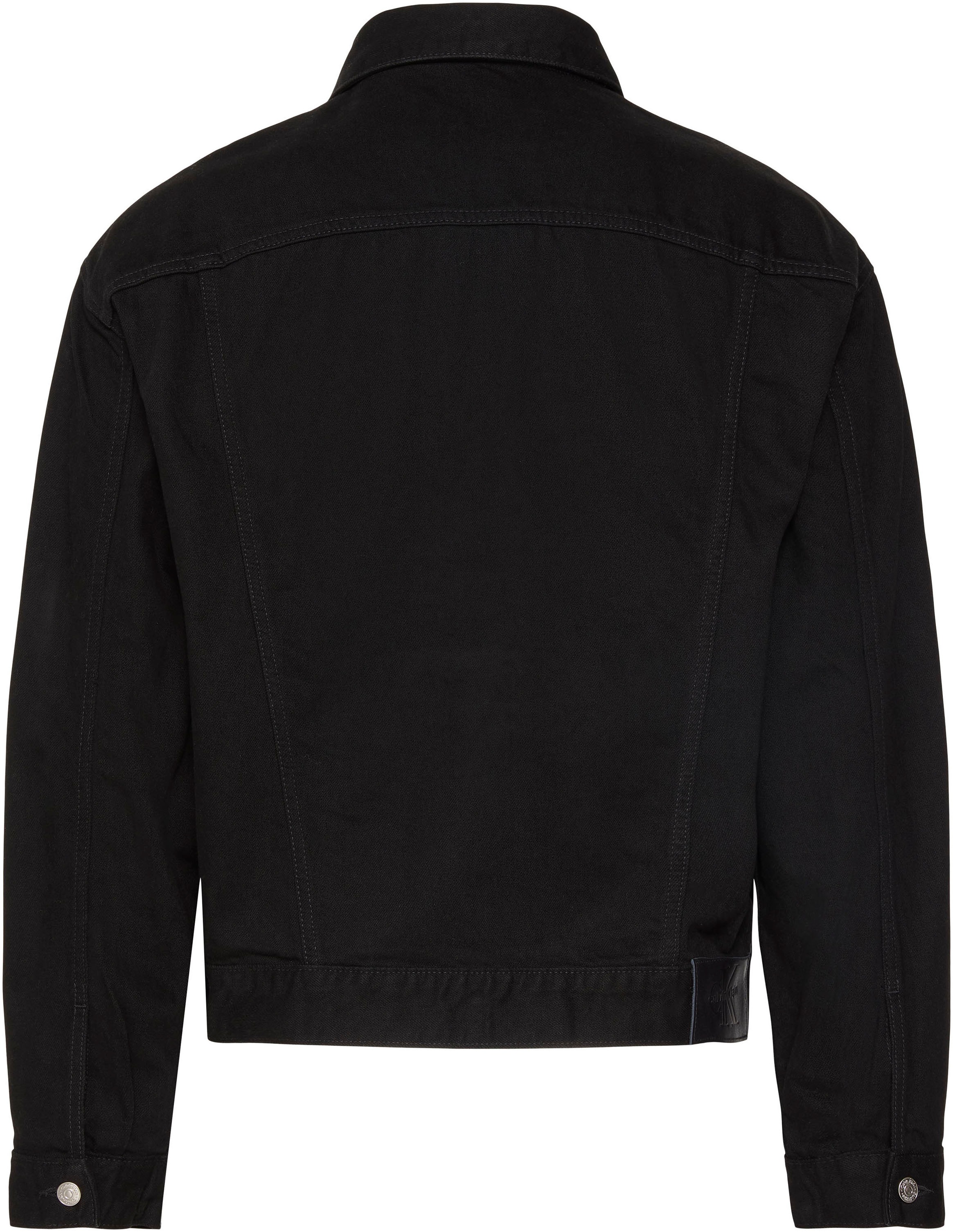 Calvin Klein Jeans Jeansjacke "90S CK CLASSIC BLACK TRUCKER" ohne Kapuze Re günstig online kaufen